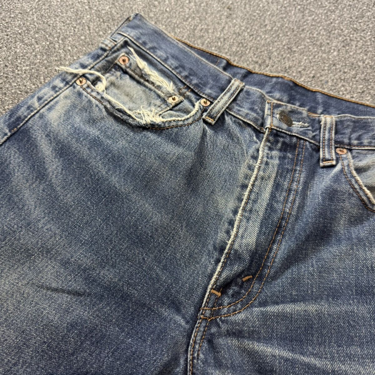 Engineered Garments × Levi's Archives ‼️ Y2K Levis 508 Distressed Denim Baggy Size US 32 / EU 48 - 11 Thumbnail