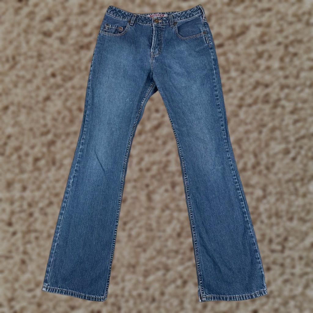 Silver Jeans Co. VINTAGE Silver Jeans Womens Jeans Blue Denim Bootcut Mid Rise 29x34 Size 24" / US 00 / IT 34 - 1 Thumbnail