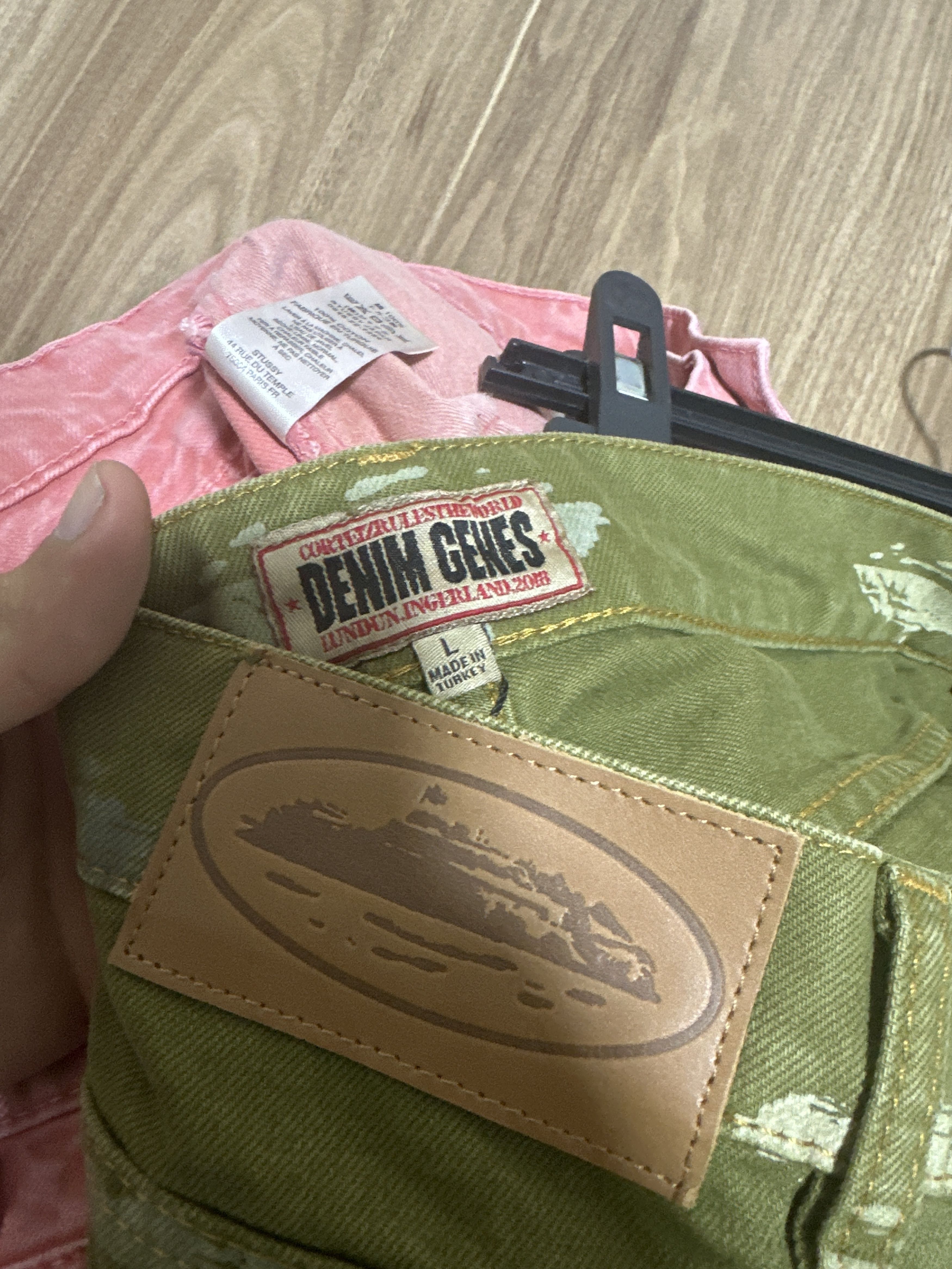 Corteiz Corteiz FW23 Alcatraz Pattern Denim Jeans Khaki Large Size US 34 / EU 50 - 8 Thumbnail