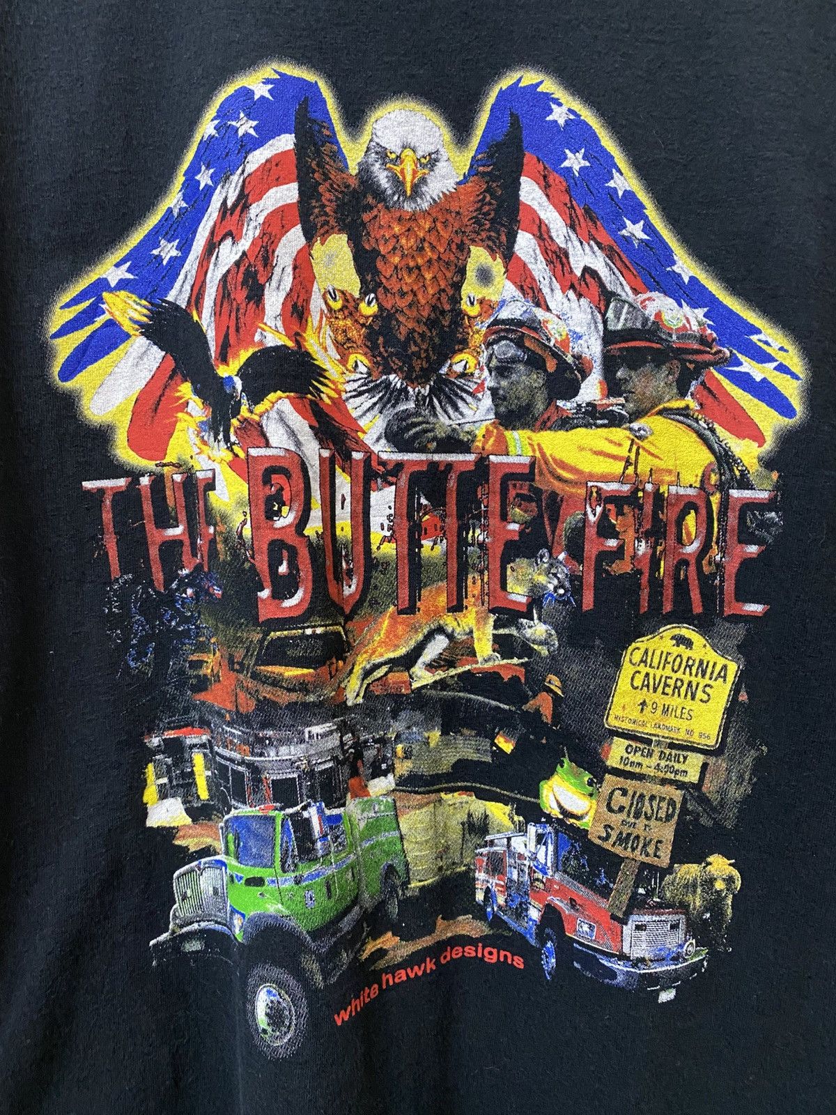 The Unbranded Brand The Butte Fire Crewneck Tee Size US XL / EU 56 / 4 - 4 Thumbnail