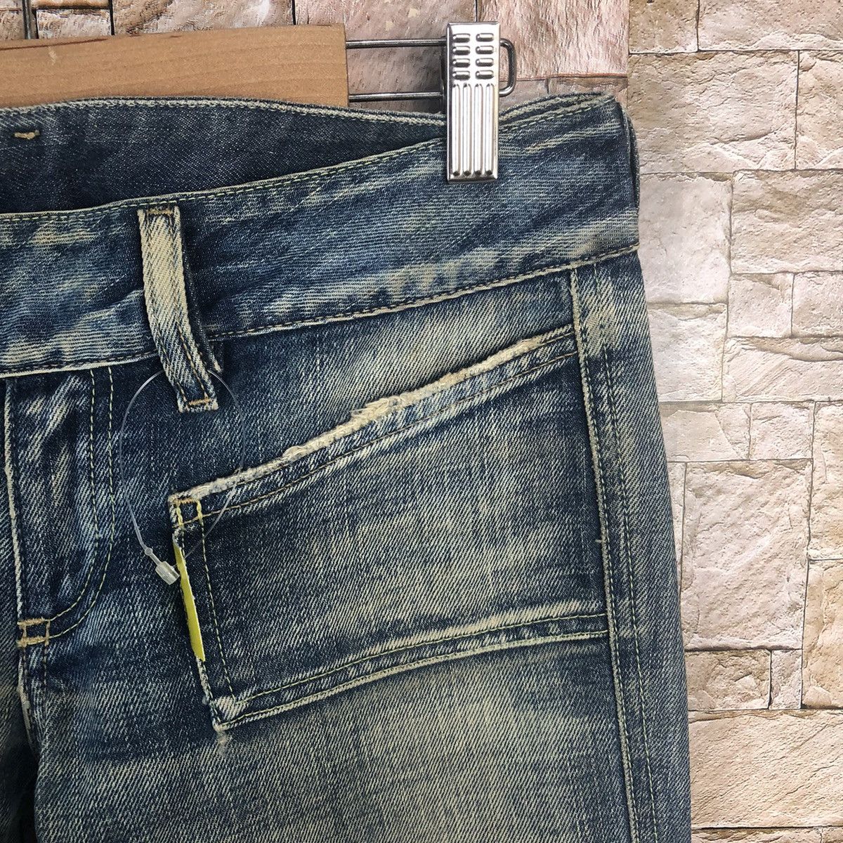 Diesel Diesel made in italy faded Blue ripped Denim Pants #A62 Size 28" / US 6 / IT 42 - 8 Thumbnail