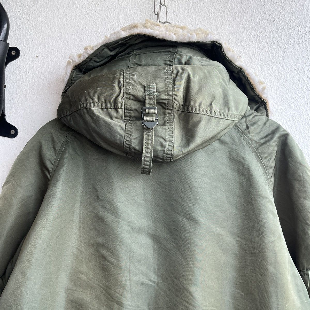 Alpha Industries × Vintage VINTAGE ALPHA INDUSTRIES N-3B BOMBER FLIGHT JACKET USA Size US L / EU 52-54 / 3 - 21 Thumbnail