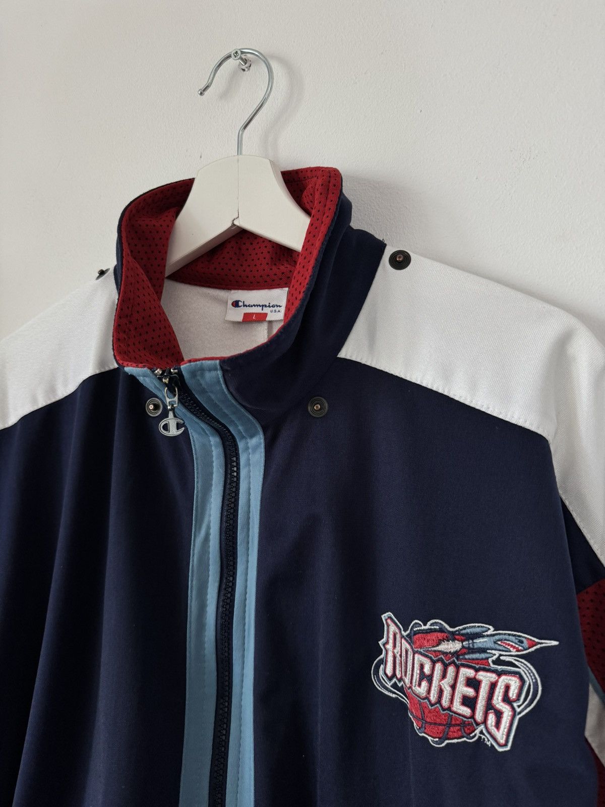 Champion Vintage Champion NBA Houston Rockets Track Jacket Size US L / EU 52-54 / 3 - 7 Thumbnail