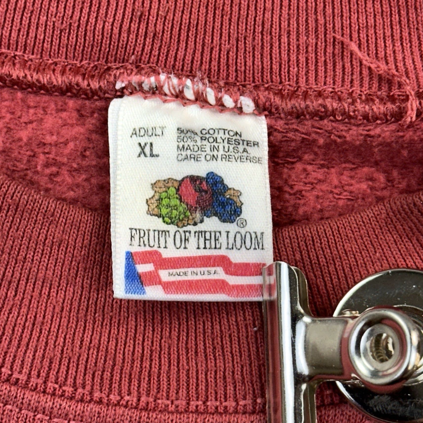 Fruit Of The Loom VINTAGE Fruit of the Loom Sweatshirt Mens XL Dolphins Pullover USA Made 90s Size US XL / EU 56 / 4 - 2 Thumbnail