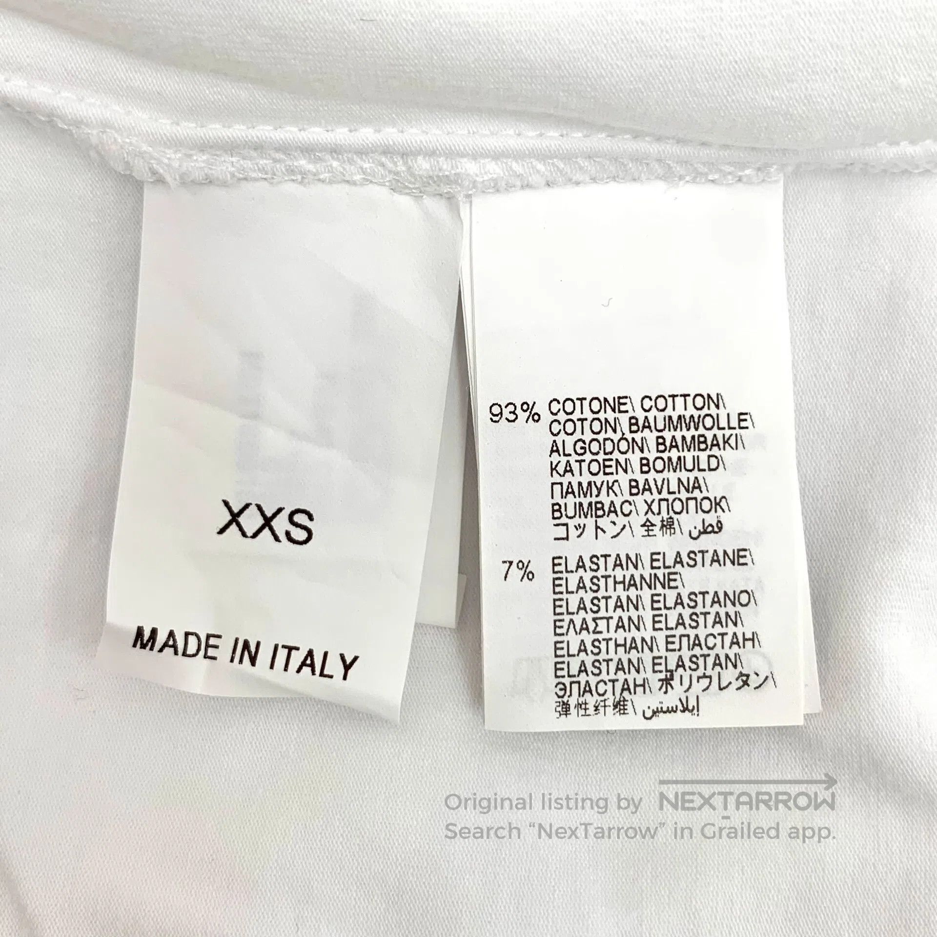 Brunello Cucinelli Brunello Cucinelli White cotton round neck short sleeve T- Size US XXS / EU 40 - 6 Thumbnail