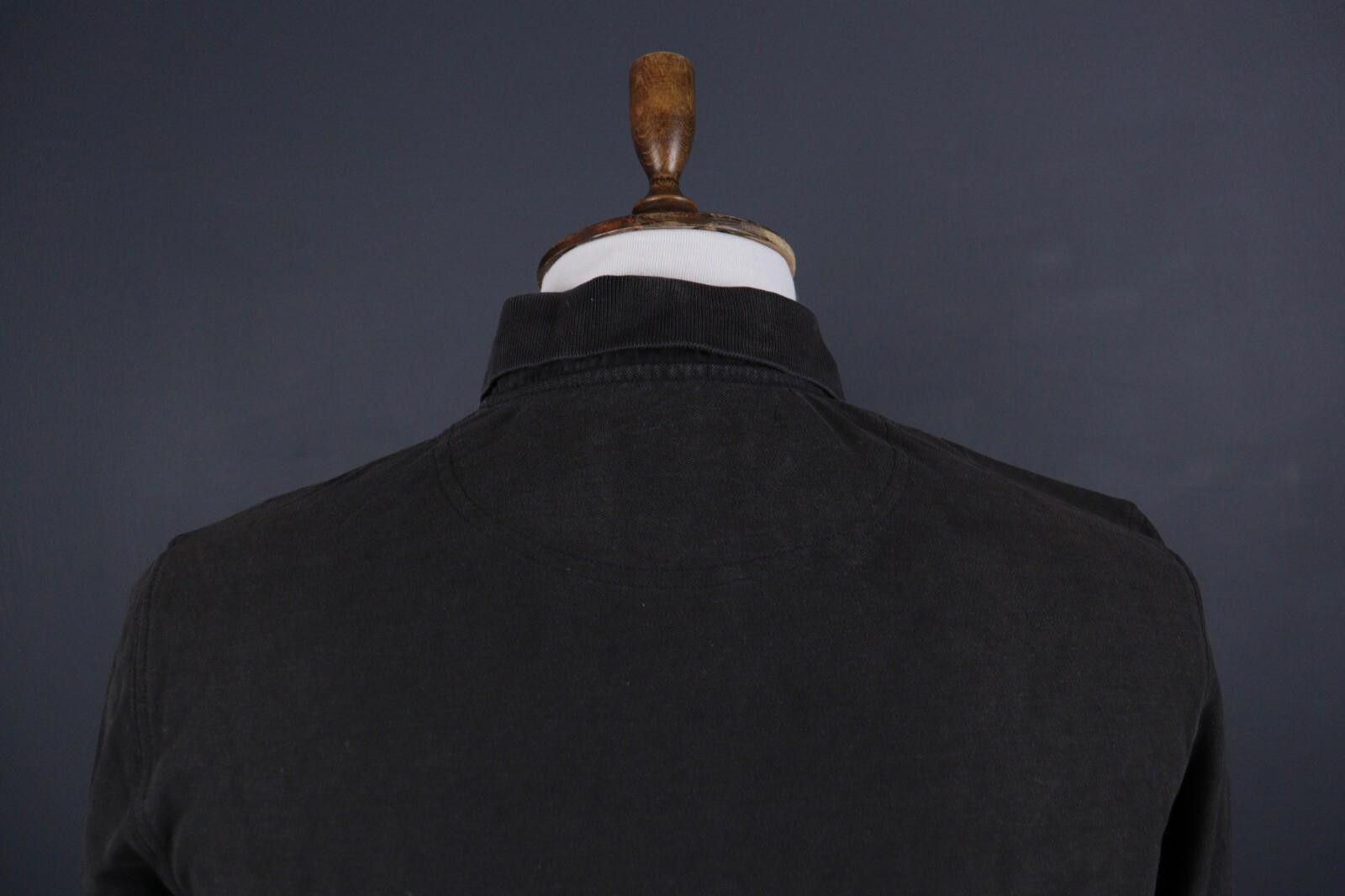 La Martina La Martina Black Long Sleeve Rugby Polo Shirt Size L Size US L / EU 52-54 / 3 - 8 Thumbnail