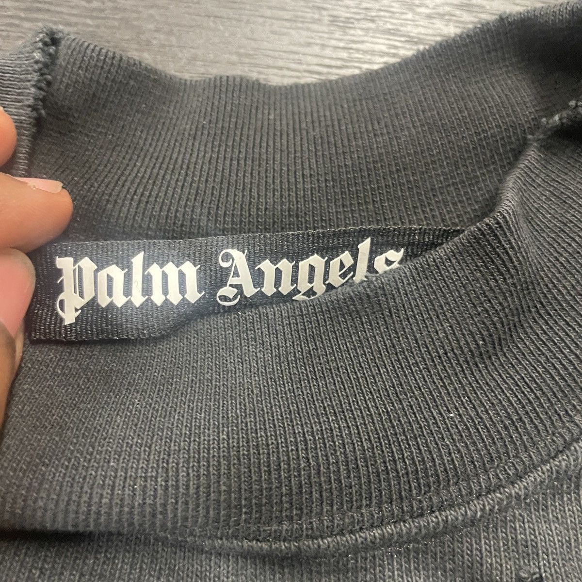 Palm Angels Palm Angels Logo Flames Vintage Crewneck Size S Size US S / EU 44-46 / 1 - 5 Thumbnail