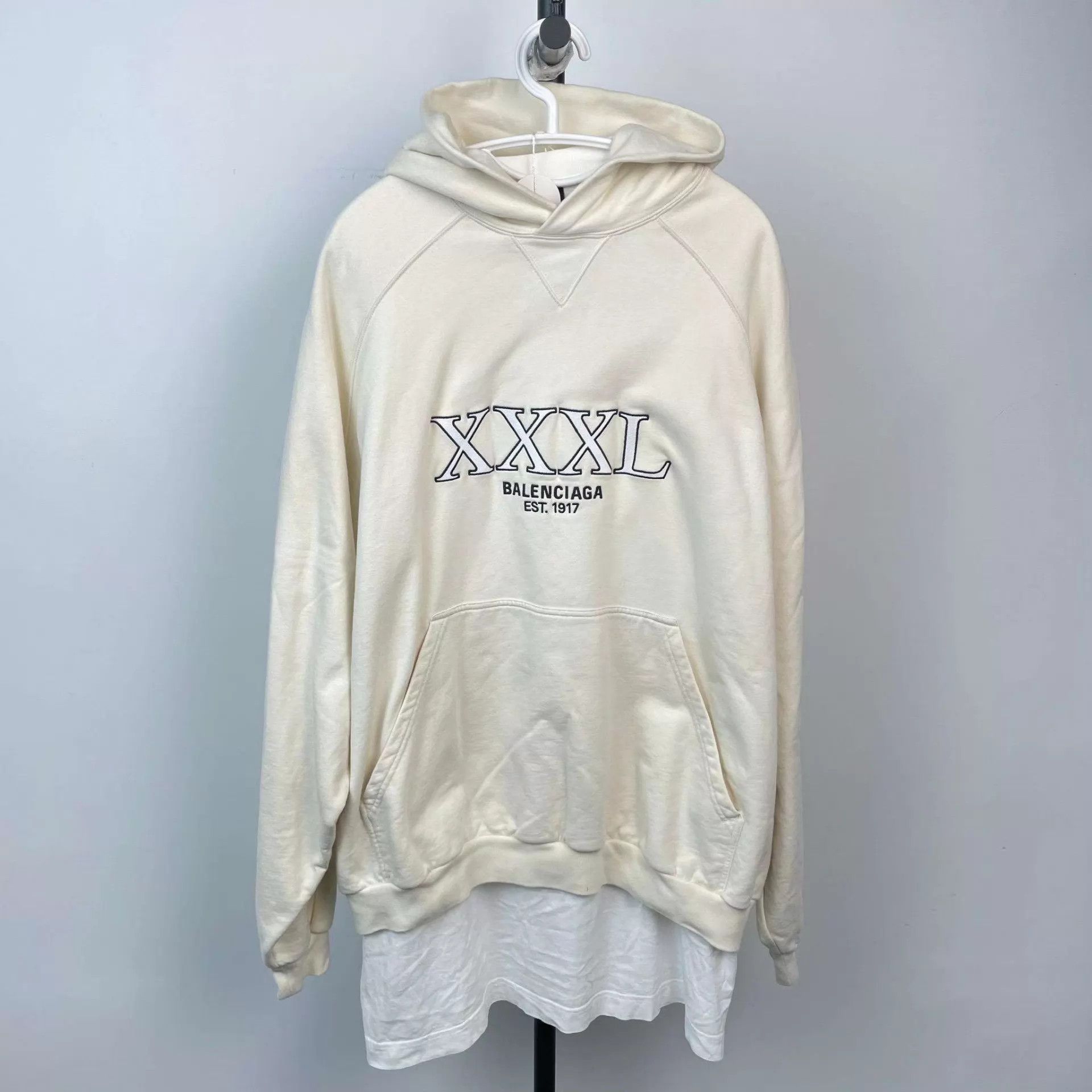 Balenciaga Balenciaga 22 Blizzard layered hoodie 95 New L Size US L / EU 52-54 / 3 - 1 Thumbnail