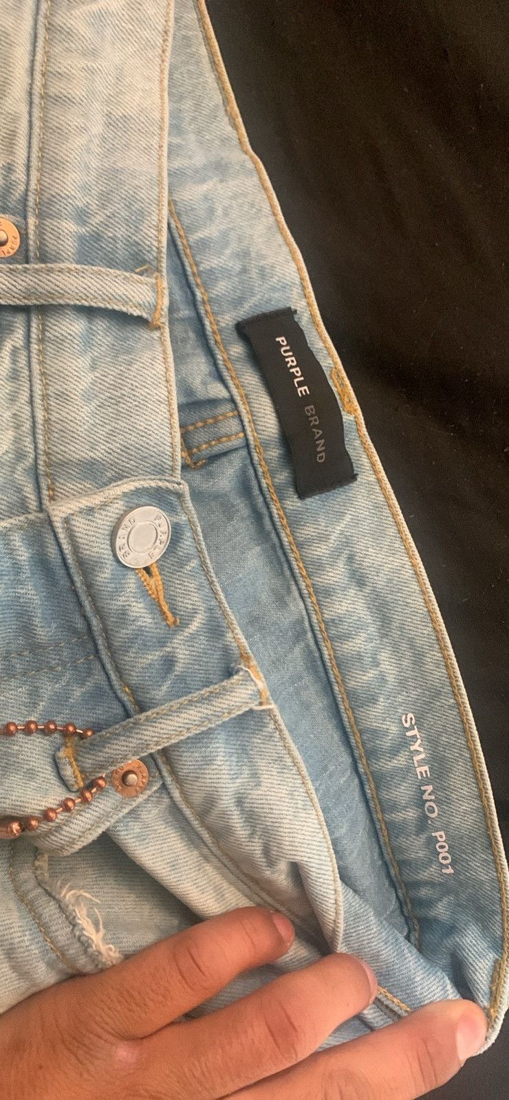 Purple Brand Purple jeans P001 31 Size US 31 - 3 Thumbnail