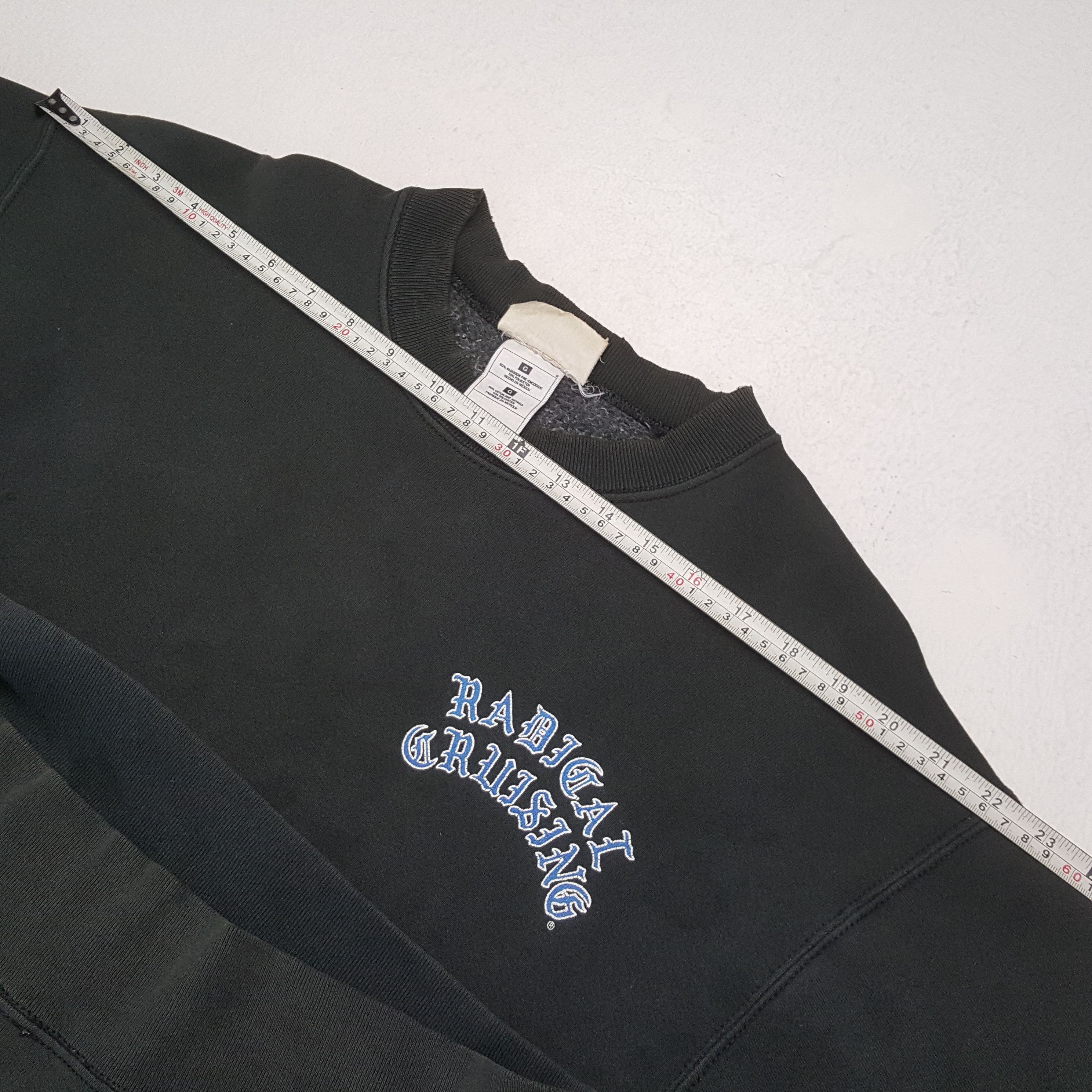 Vintage RADICAL Cruising Streetwear Style Sweatshirt C289N15 Size US M / EU 48-50 / 2 - 7 Thumbnail