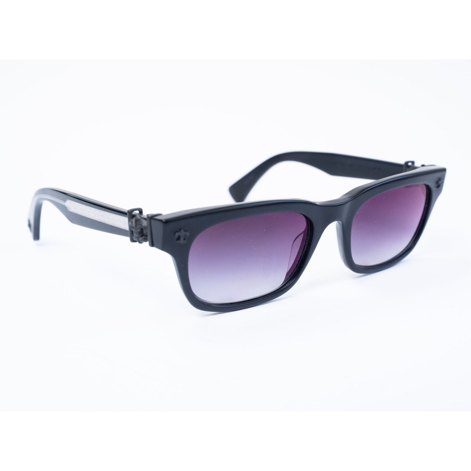 Chrome Hearts Gittin Any ? Black Sunglasses Size ONE SIZE - 2 Thumbnail
