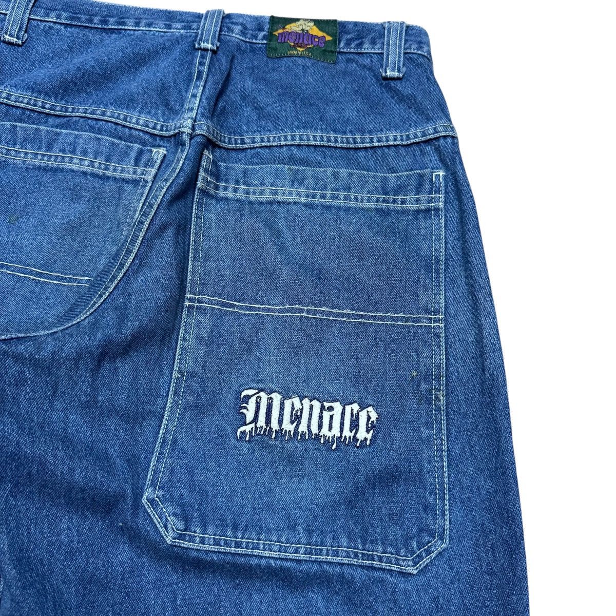 Menace Vintage Menace Denim Baggy Skater Jeans Size US 32 / EU 48 - 11 Thumbnail