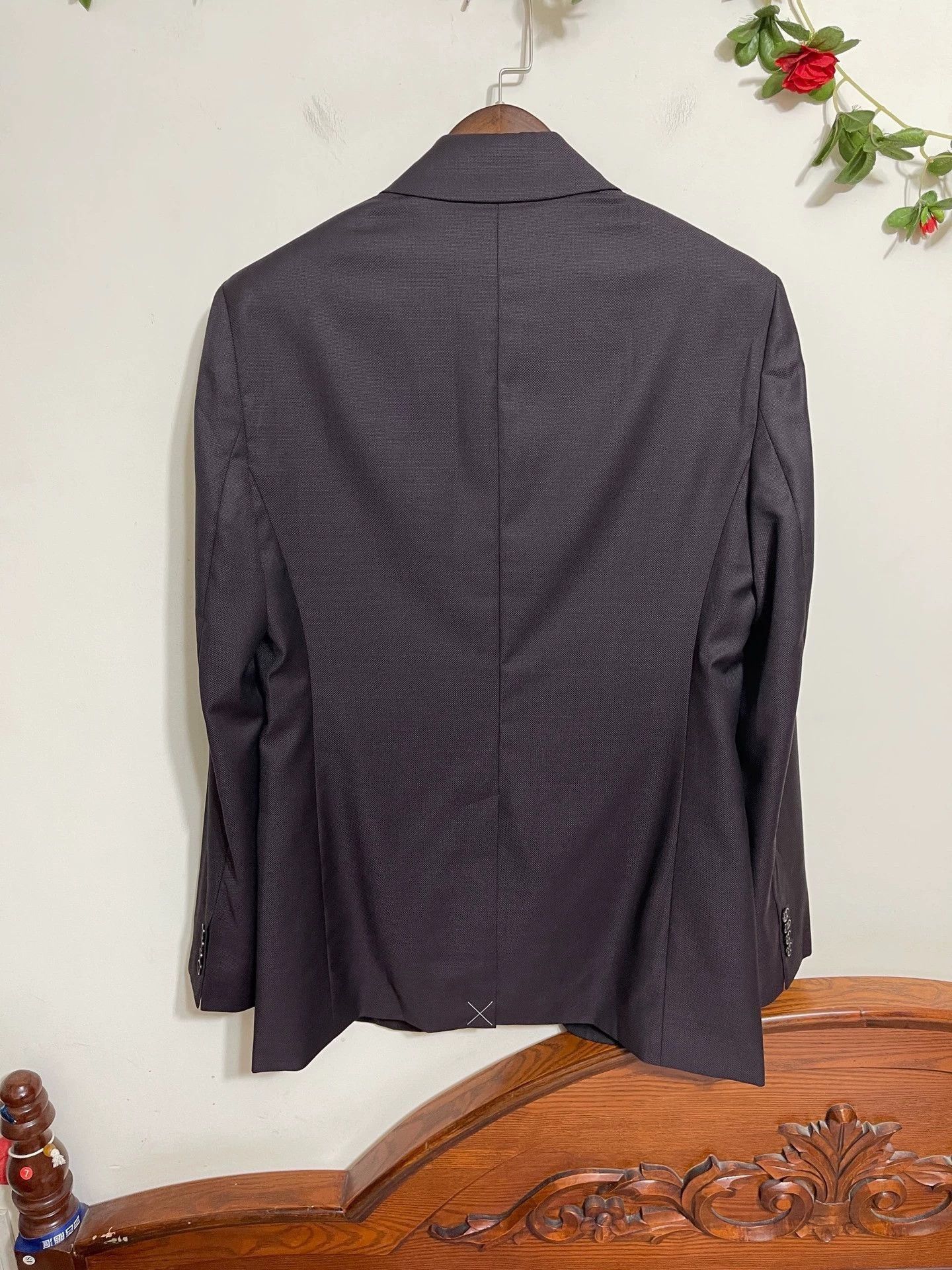 Acne Studios Purple Single-Breasted Blazer with Pockets Size US XXS / EU 40 - 2 Thumbnail
