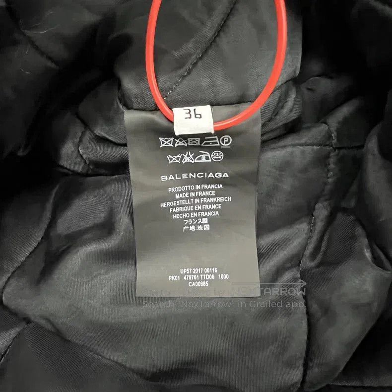 Balenciaga Balenciaga Windproof Padded Hooded Windbreaker Jacket Size XS / US 0-2 / IT 36-38 - 6 Thumbnail