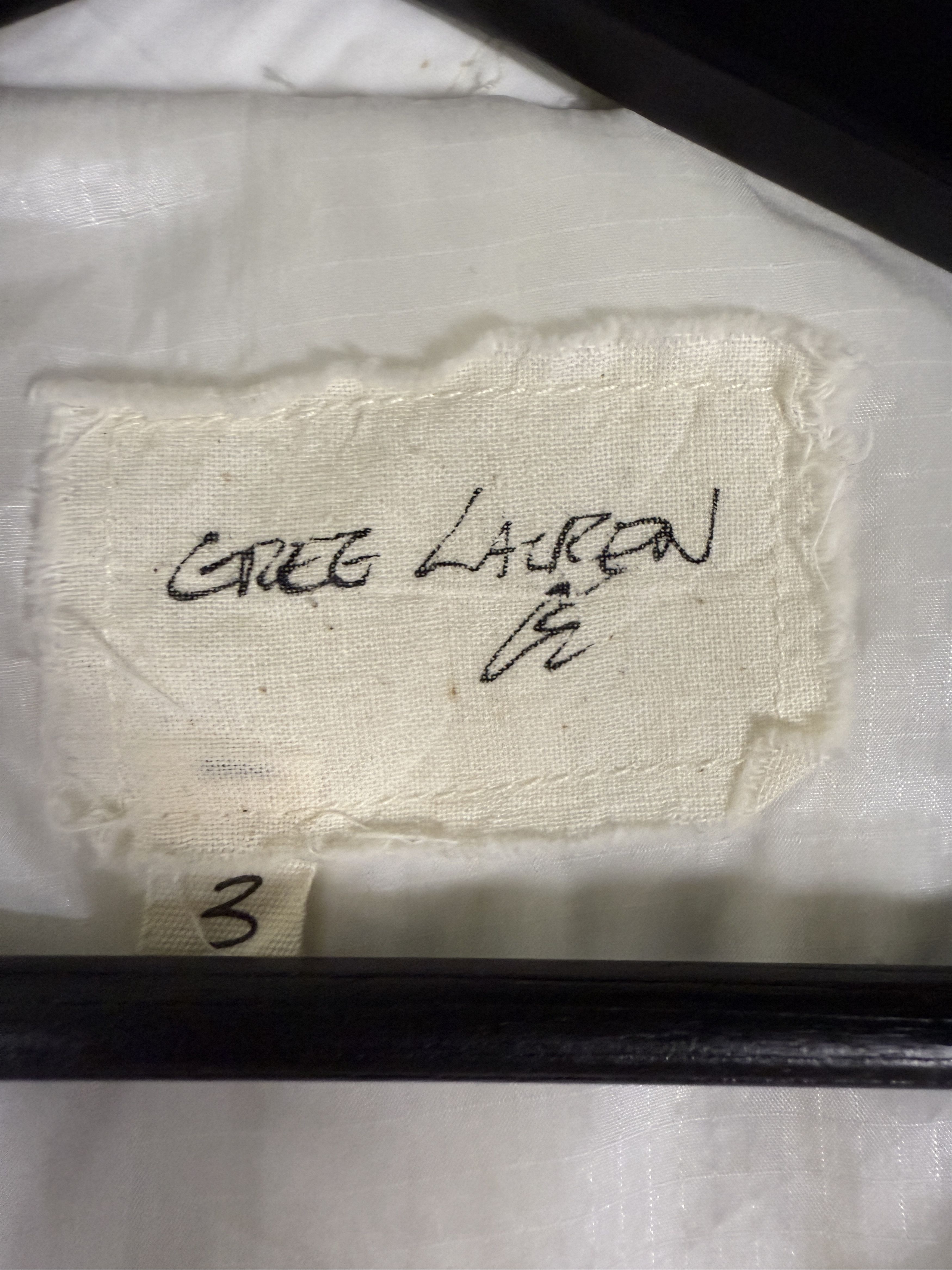 Greg Lauren $1750 Greg Lauren Ivory Stitchwork Dinner Jacket Size US L / EU 52-54 / 3 - 3 Thumbnail