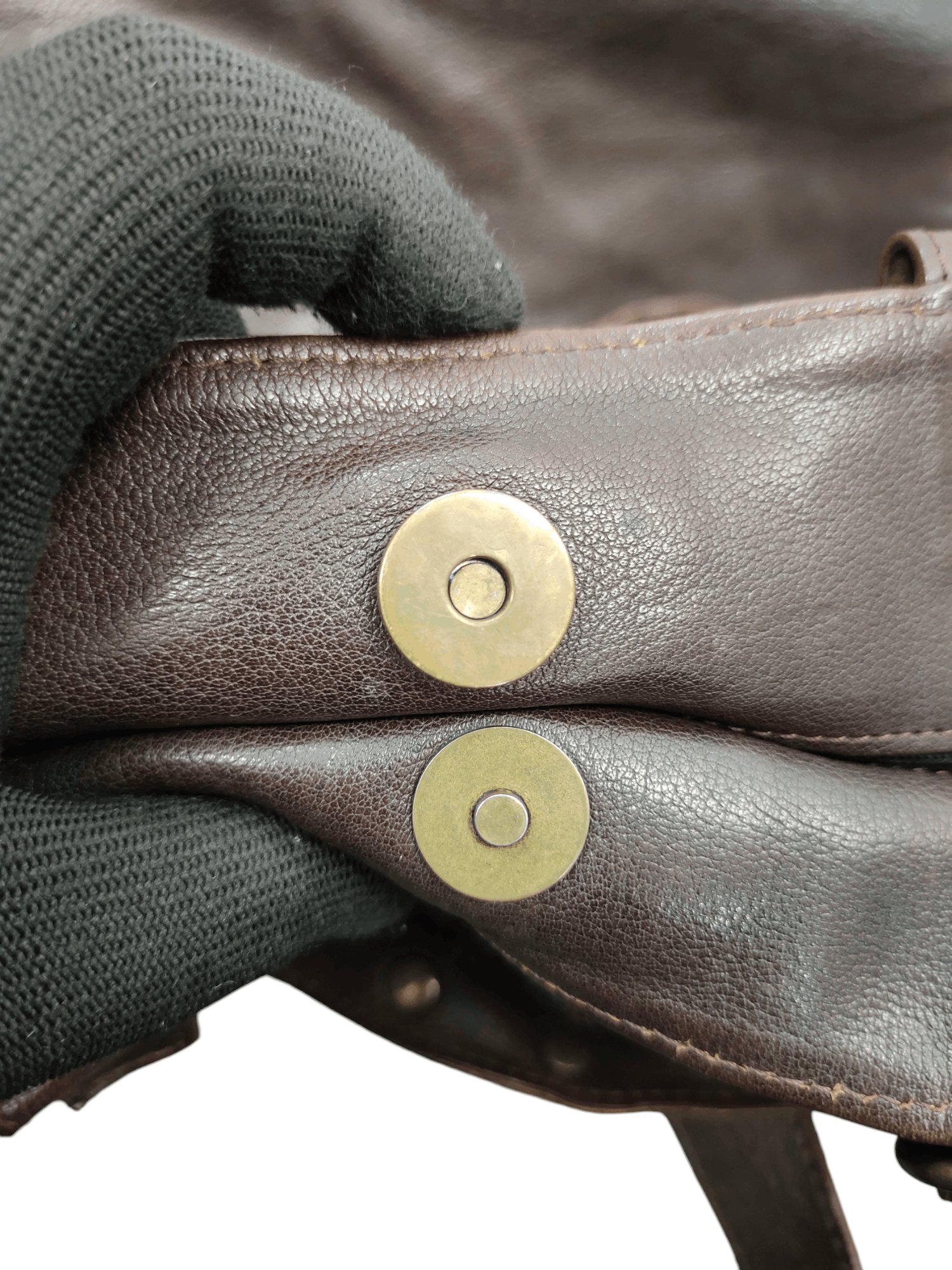 Leather Vintage Via Repubblica Italy Patina Full Leather 2 Way Bag Size ONE SIZE - 9 Thumbnail