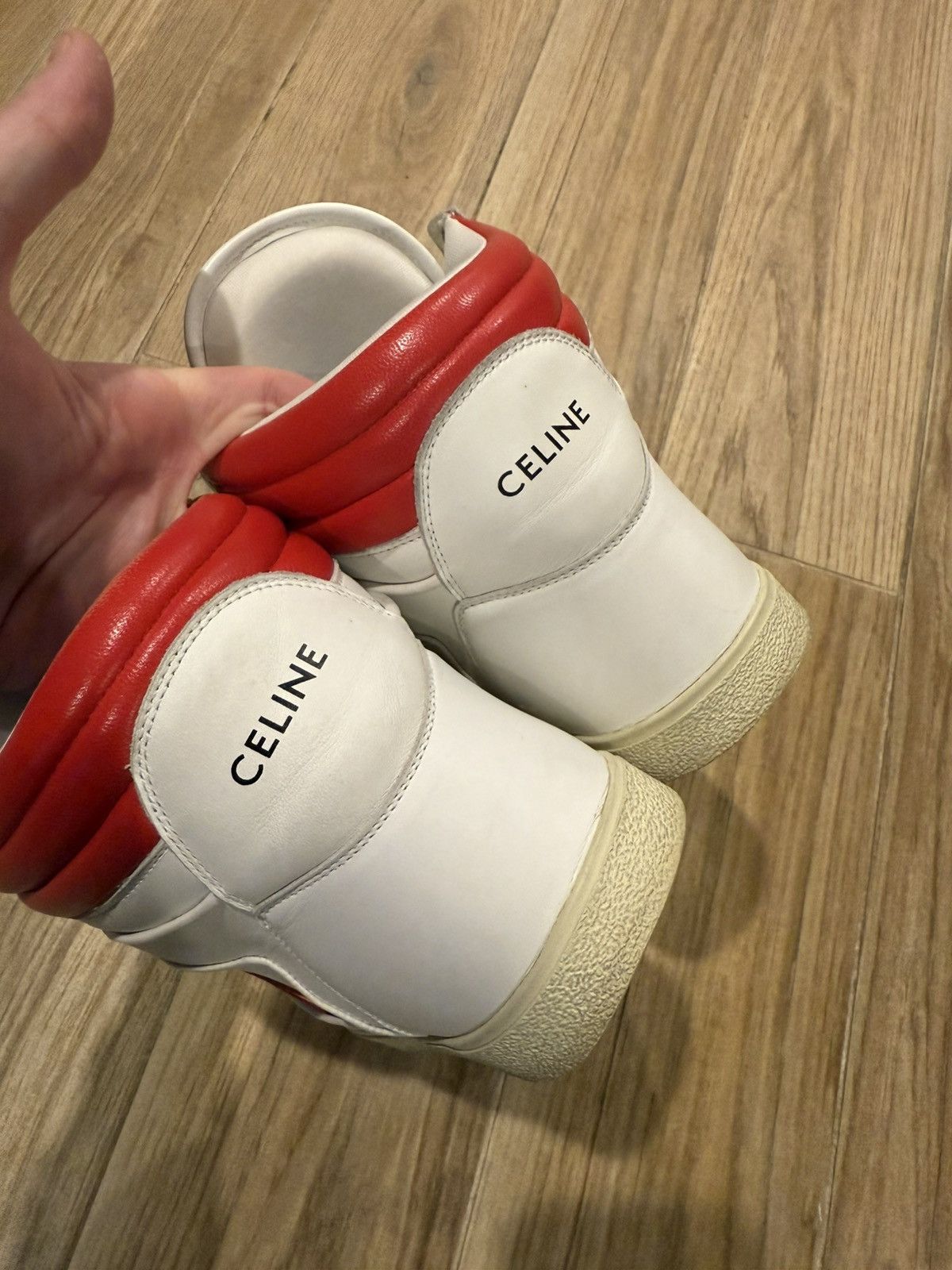 Celine Celine Break High Top Sneakers Size US 8 / EU 41 - 5 Thumbnail