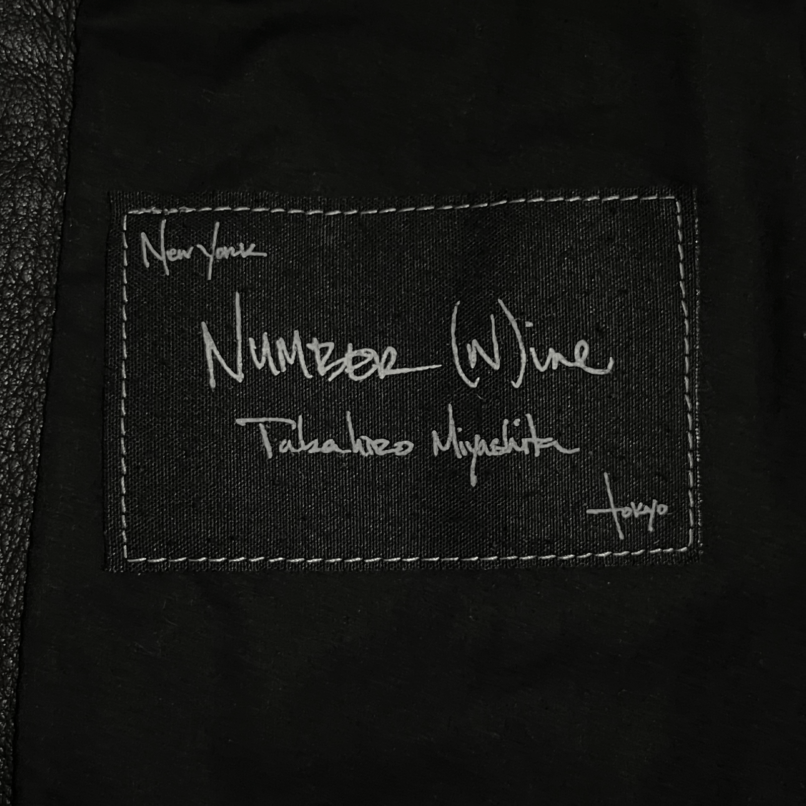Number (N)ine Number (N)ine SS06 Lambskin Leather Biker Jacket Size US M / EU 48-50 / 2 - 7 Thumbnail