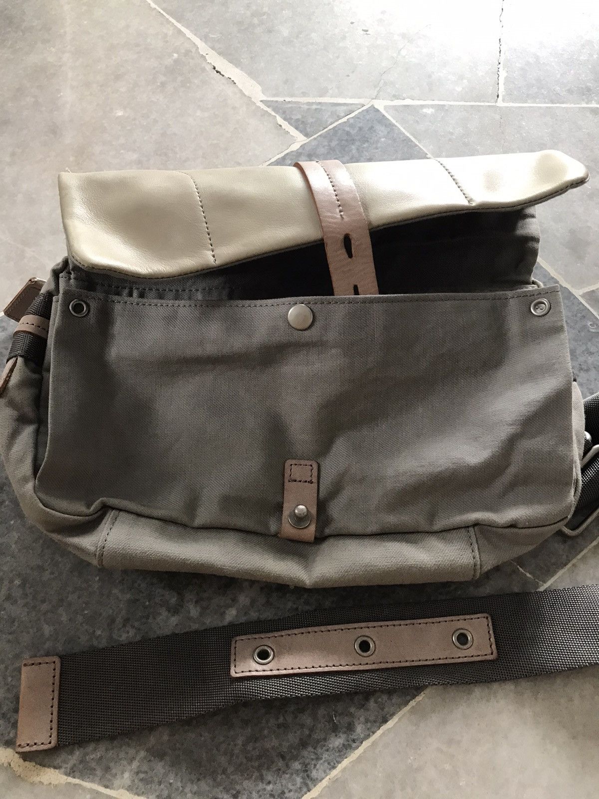Yohji Yamamoto Y’saccs Yohji Yamamoto Horse Leather Crossbody Waist Bag Size ONE SIZE - 3 Thumbnail