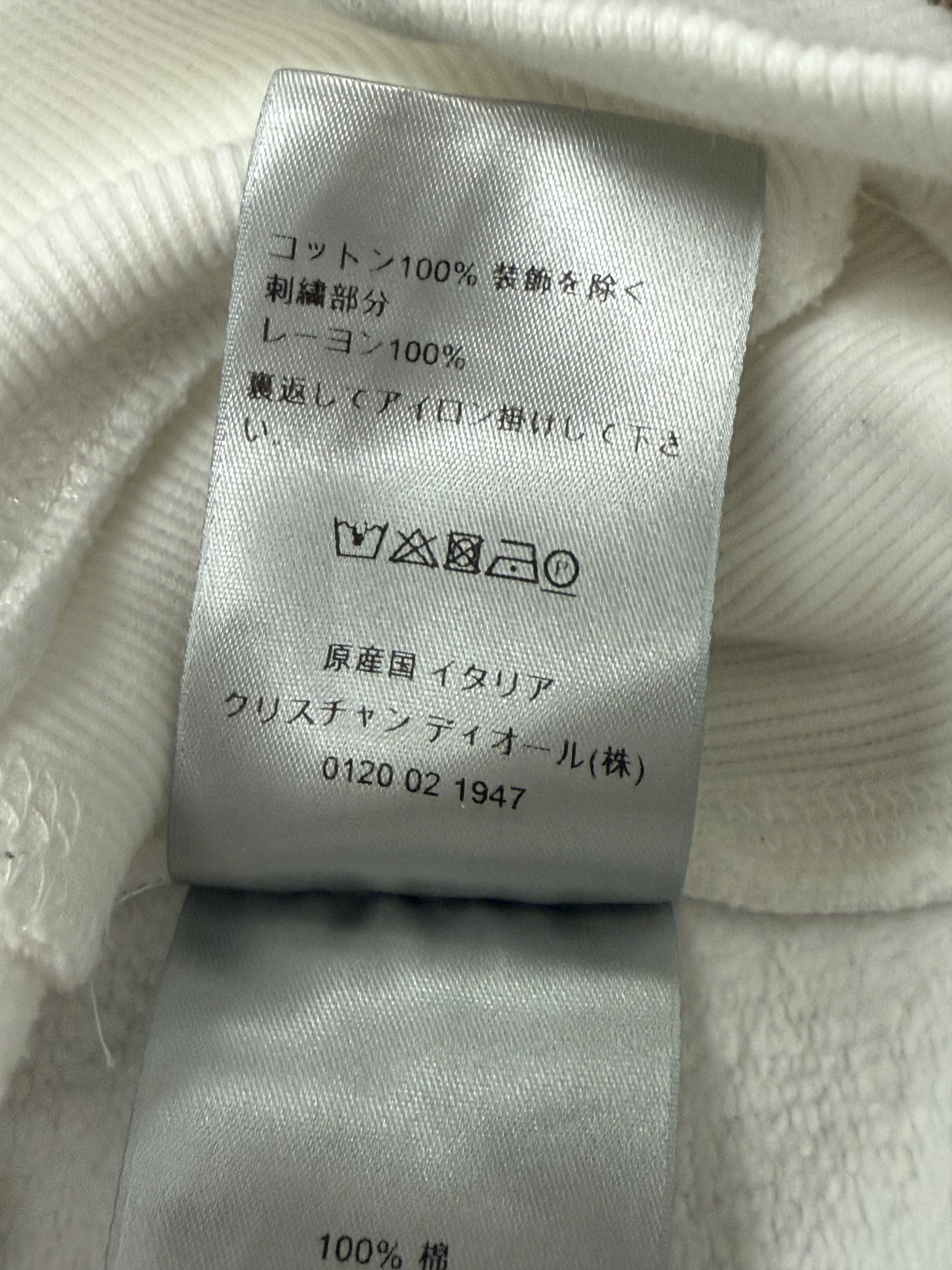 Dior Dior Kenny Embroidered Hoodie Size US L / EU 52-54 / 3 - 4 Thumbnail
