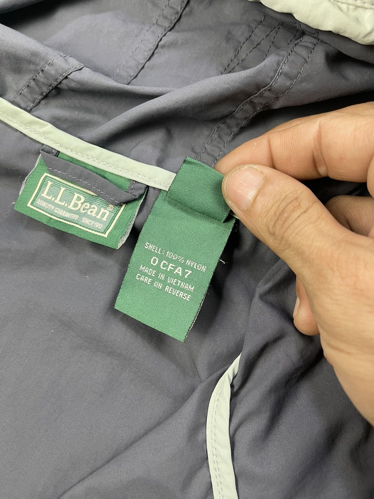 L.L. Bean Vintage LL Bean Anorak Half Zipper Pull Over Hoodies Size M / US 6-8 / IT 42-44 - 13 Thumbnail