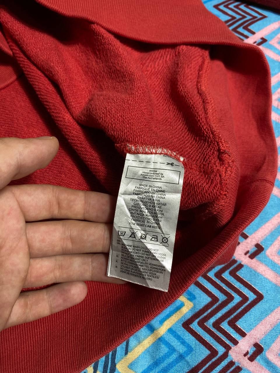 Adidas × Vintage Vintage Adidas Hoodie Boxy Heavyweight size XL Size US XL / EU 56 / 4 - 3 Thumbnail
