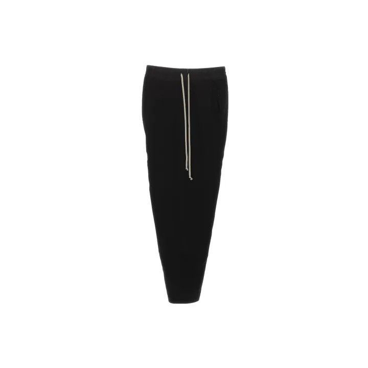 Rick Owens Rick Owens DRKSHDW Black Long Casual Skirt -2508 Size 30" / US 8 / IT 44 - 2 Thumbnail