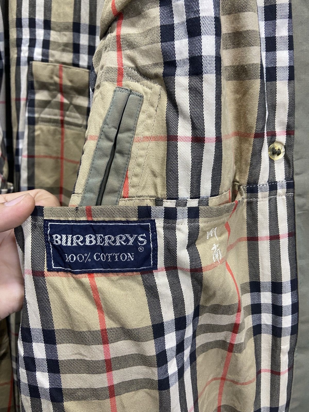 Burberry Vintage Burberrys Nova check Trench Coat Made in England Size US M / EU 48-50 / 2 - 17 Thumbnail