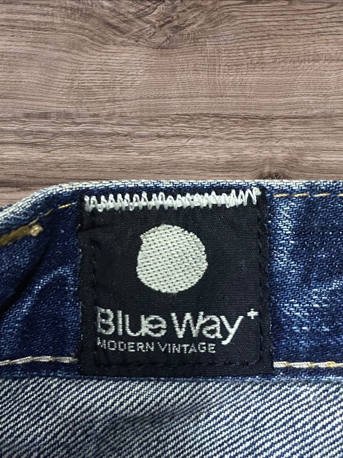 If Six Was Nine Vintage Japan Brand Made in Nippon Thunder Distressed Slim Size US 30 / EU 46 - 14 Thumbnail