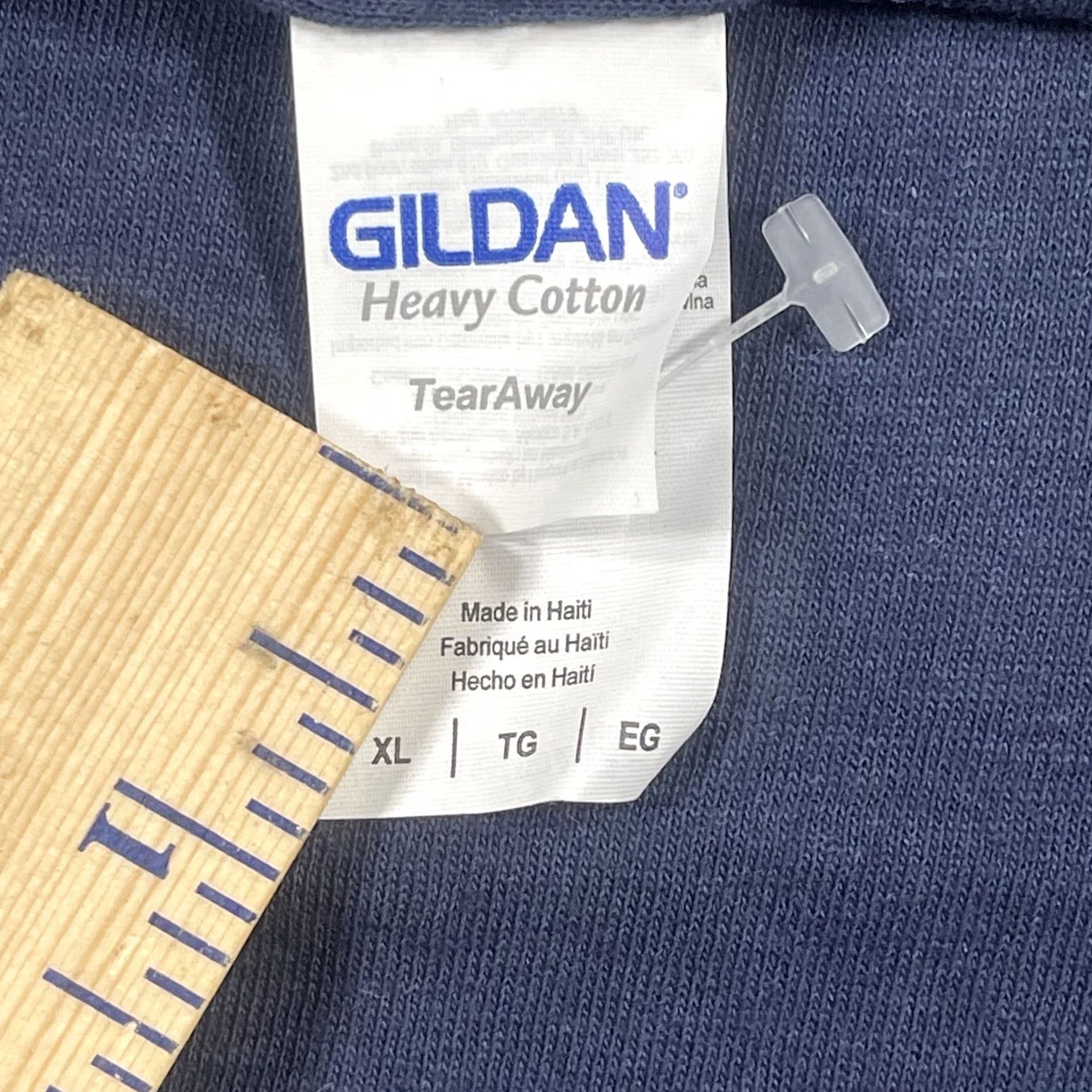 Gildan Gildan T-Shirt Mens XL Extra Large CrewNeck Short Sleeve Heavy Cotton CSI Miami Blue Classic Logo Summer Men’s T-Shirt XS? Size US XL / EU 56 / 4 - 7 Thumbnail