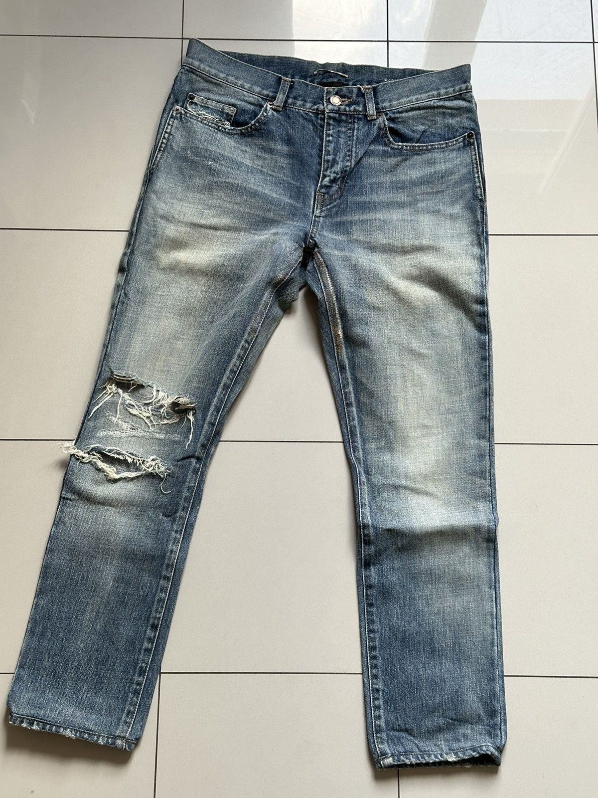 Saint Laurent Paris Saint Laurent Denim Size US 30 / EU 46 - 1 Thumbnail