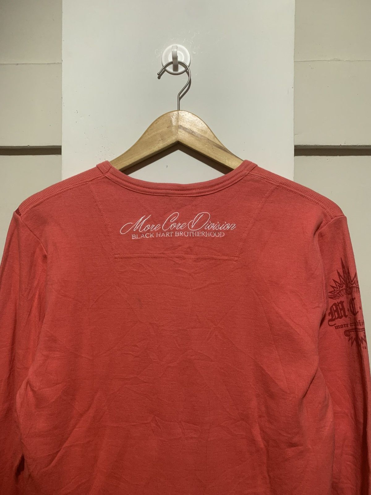 Hysteric Glamour × Undercover MCD Punk Rock Surf Black Hart Brotherhood longsleeve Size US L / EU 52-54 / 3 - 15 Thumbnail
