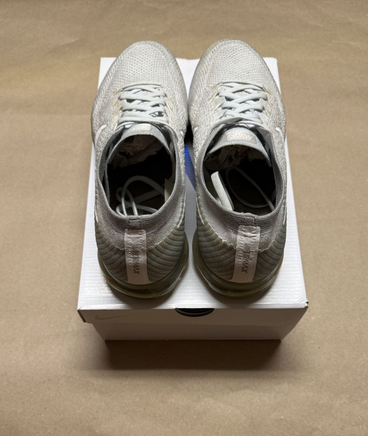 Nike Nike Air Vapormax Pure Platinum men’s size 14 running shoes! Size US 14 / EU 47 - 4 Thumbnail