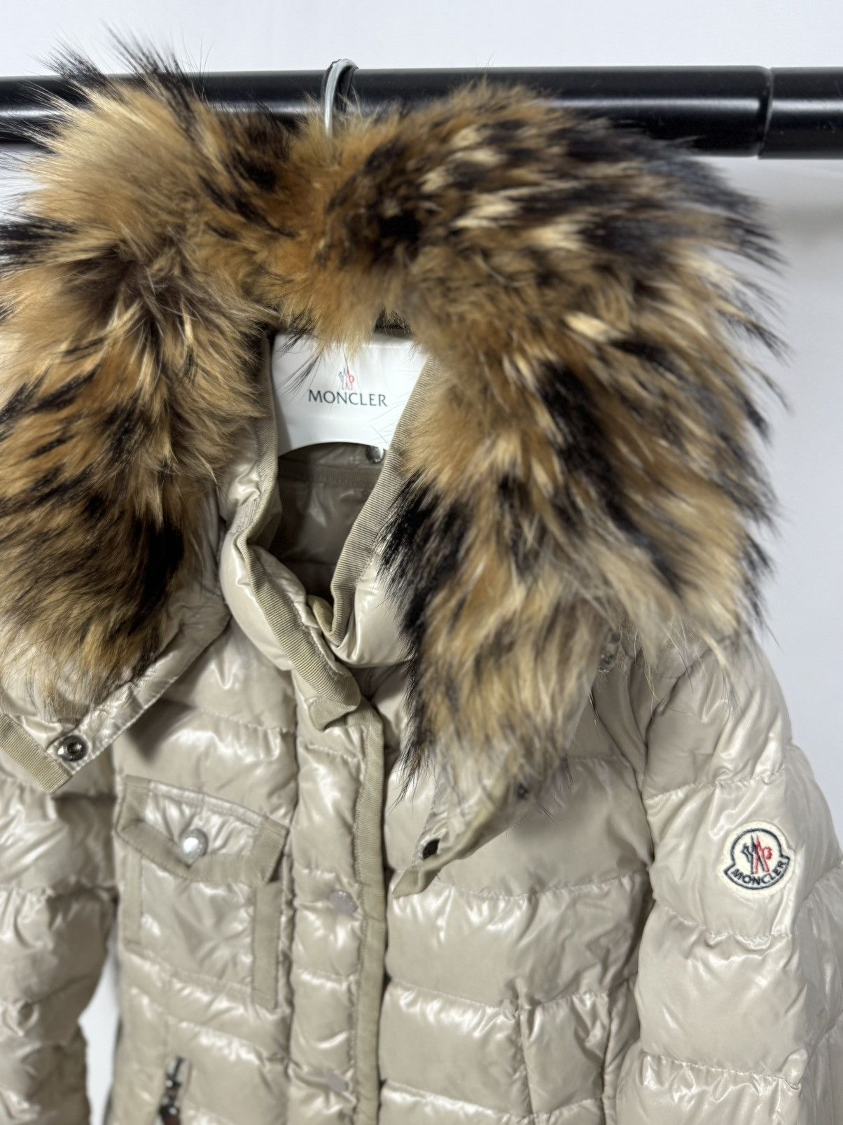 Moncler Moncler Armoise Ladies Fur Jacket Size S / US 4 / IT 40 - 2 Thumbnail