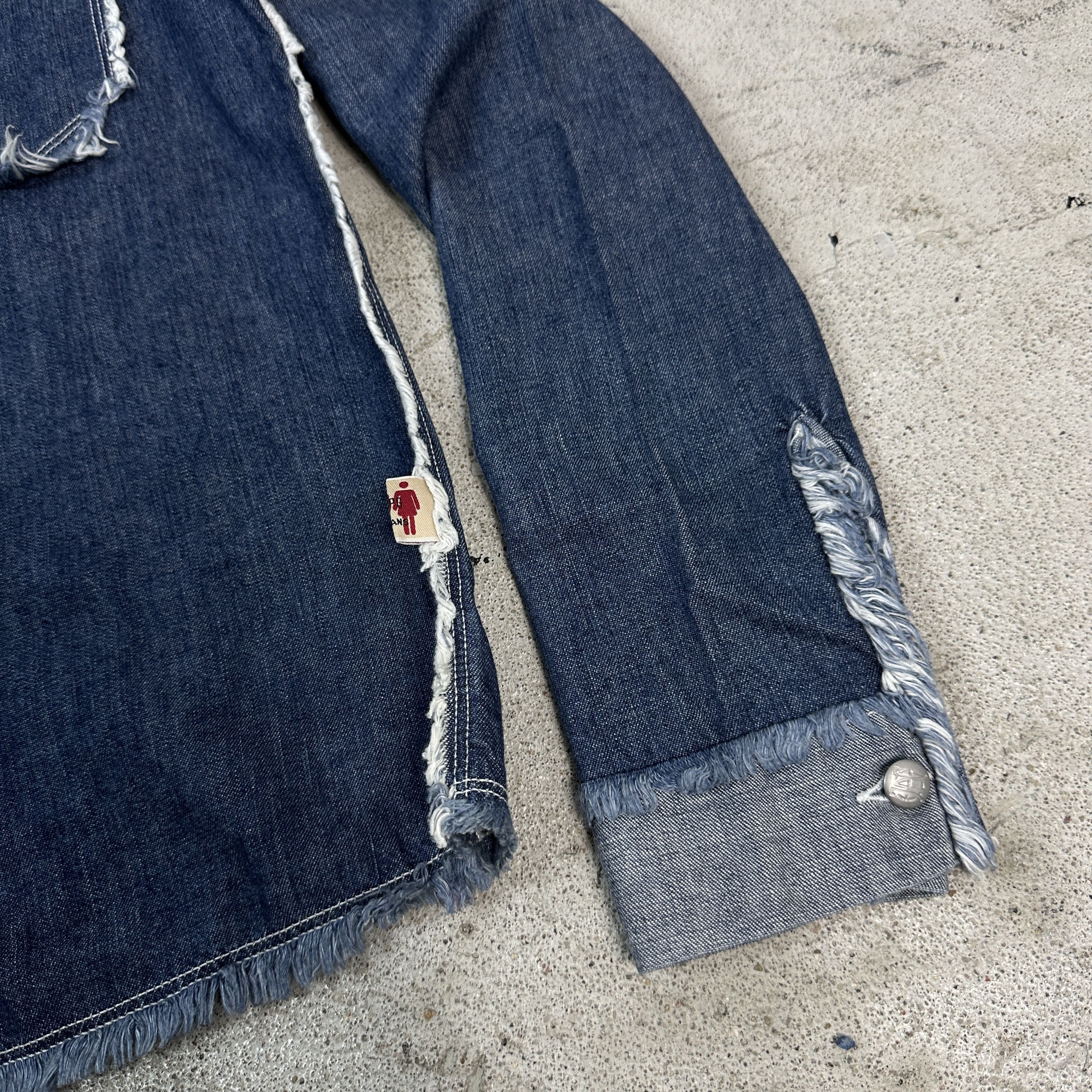 Jean Paul Gaultier × Vintage Jean Paul Gaultier Denim Shirt Size US M / EU 48-50 / 2 - 2 Thumbnail
