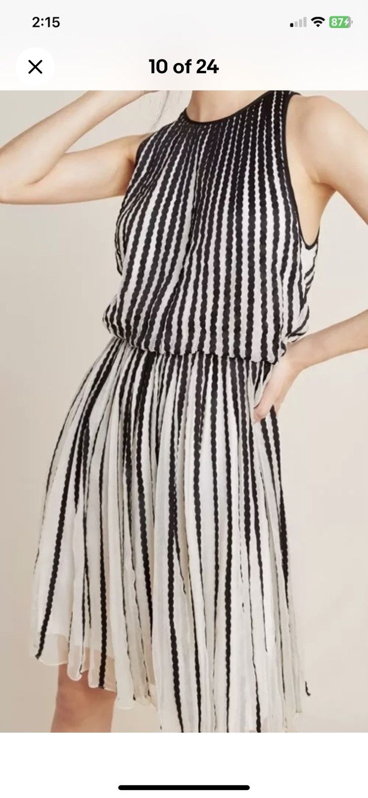 Anthropologie Anthropologie Geisha Designs Martinique Halter Dress Size 4 Size S / US 4 / IT 40 - 10 Thumbnail