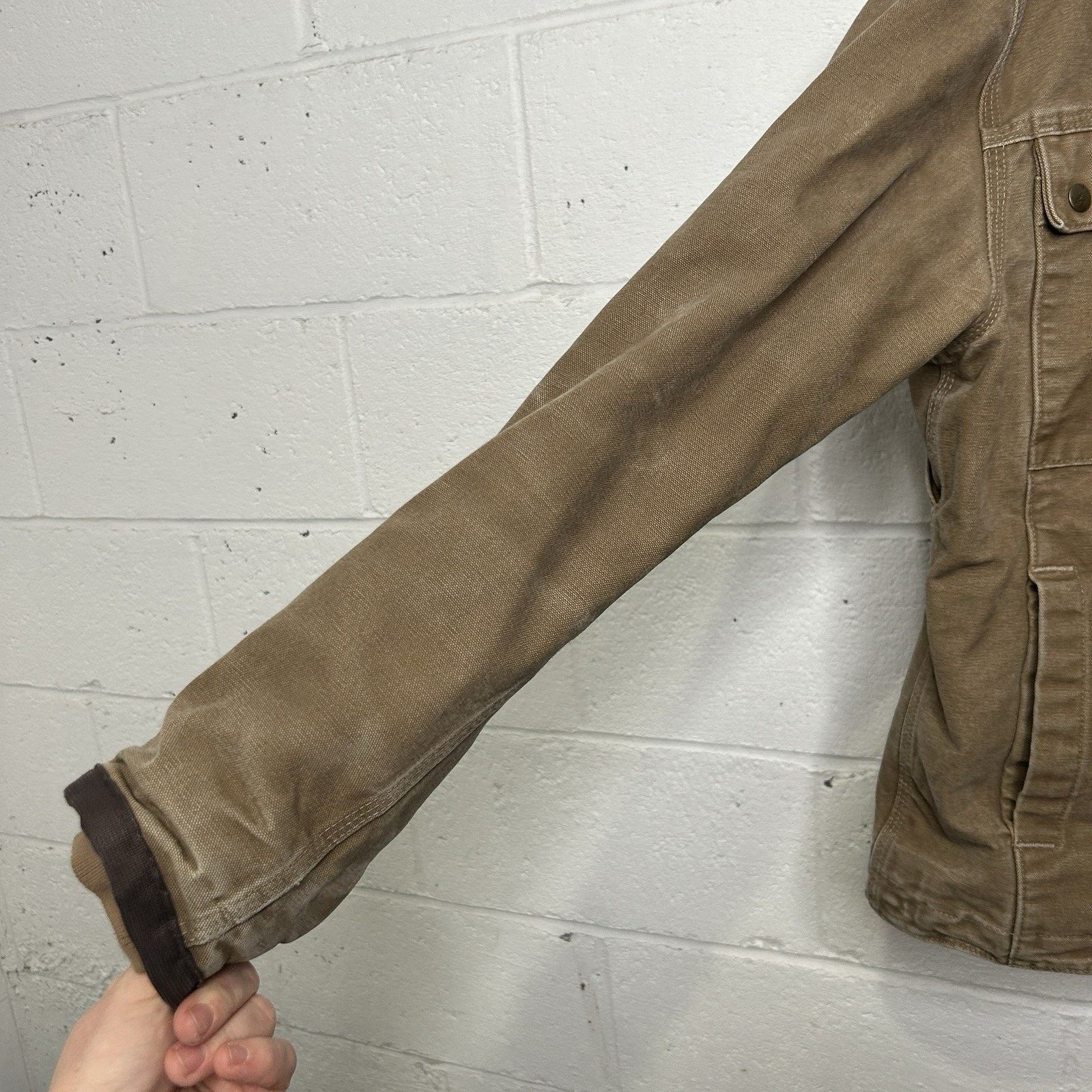 Carhartt Carhartt Sherpa-Lined Bartlett Hooded Jacket “Brown” Size US S / EU 44-46 / 1 - 12 Thumbnail