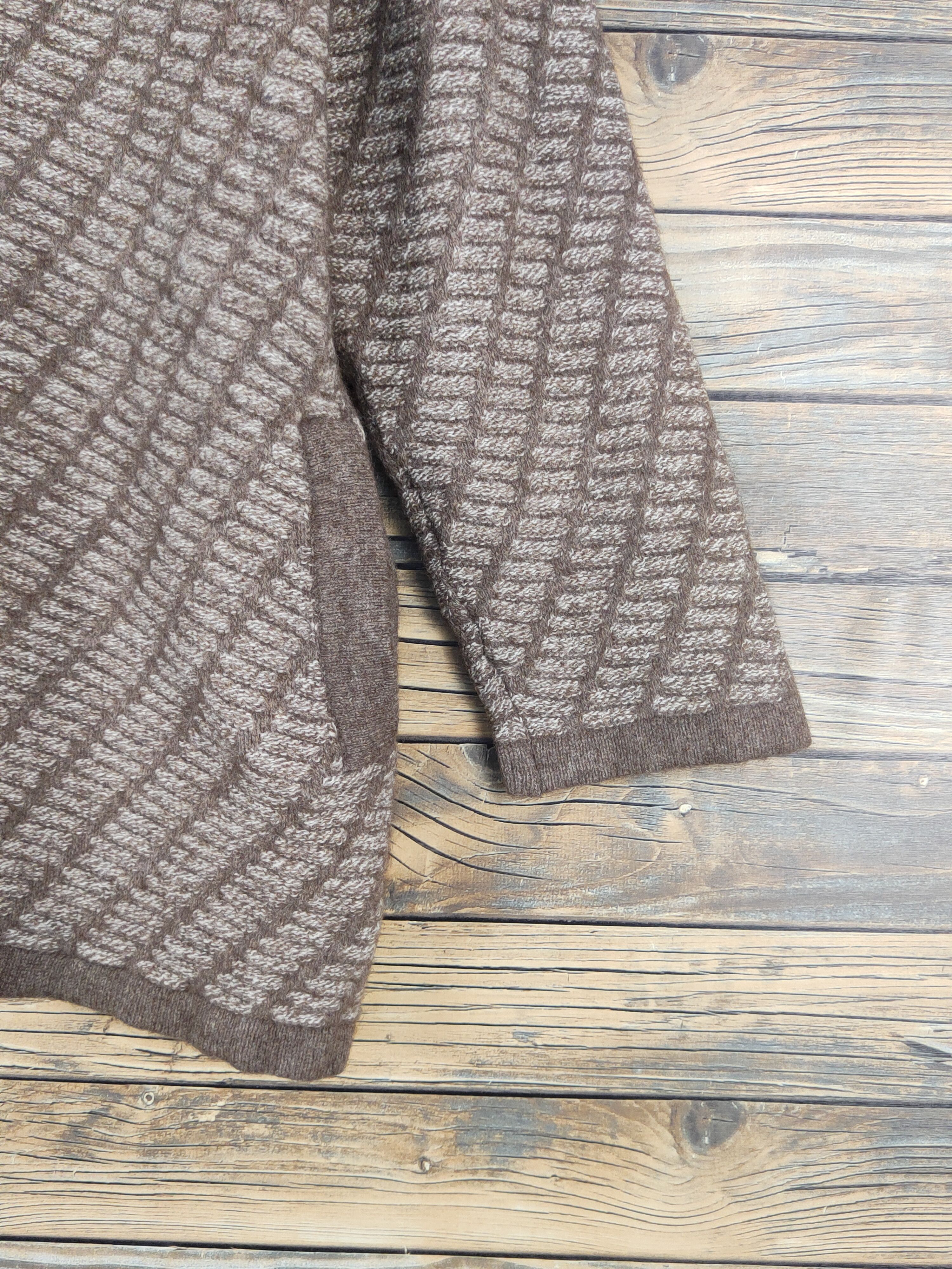 Homespun Knitwear × Japanese Brand Nature's Brown Knitwear Cardigan #W1276 Size US M / EU 48-50 / 2 - 6 Thumbnail
