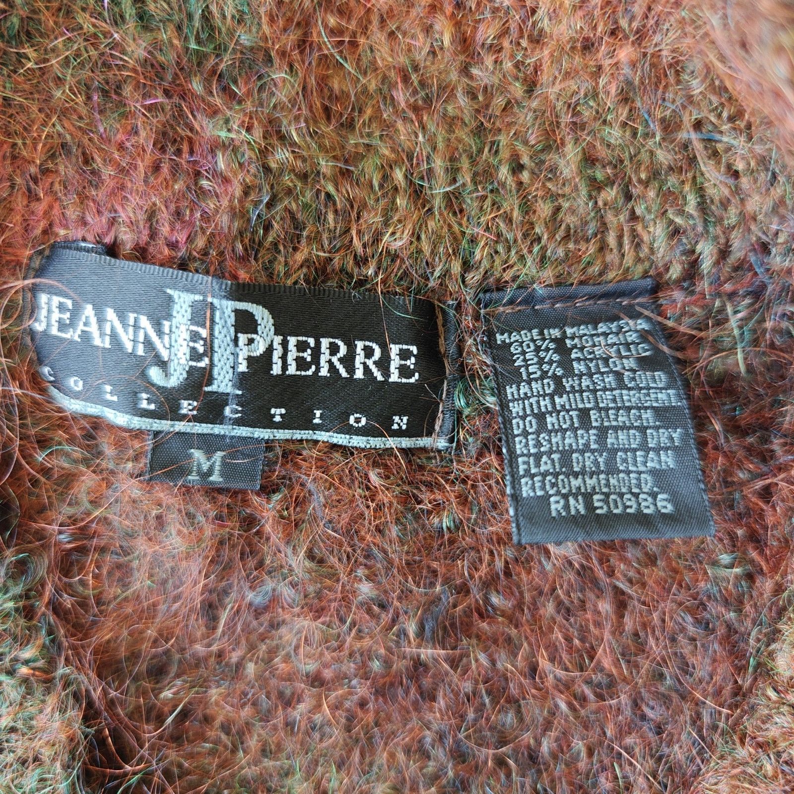 Vintage Vintage Jeanne Pierre mohair V-neck sweater sz M Size M / US 6-8 / IT 42-44 - 8 Thumbnail