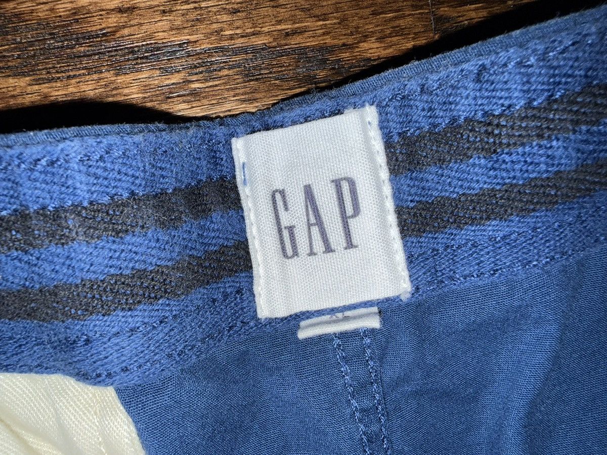 Gap Gap Cotton Drawstring Khaki Shorts 9" Inseam Navy Blue Sz XL Size US 36 / EU 52 - 3 Thumbnail