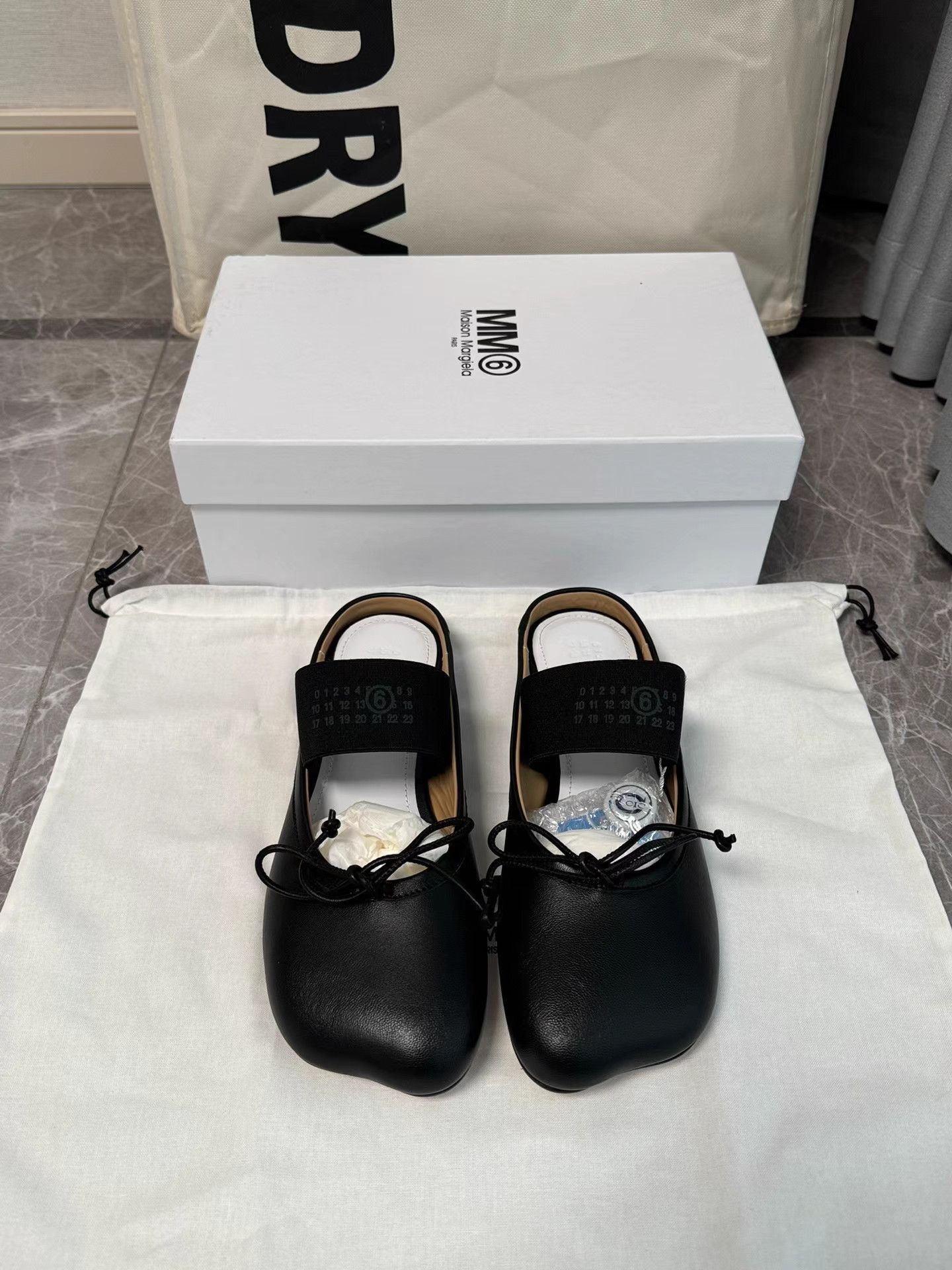 Maison Margiela Maison Margiela Lace-Up Ballet Flats Slides K6 Size US 6 / IT 36 - 3 Thumbnail