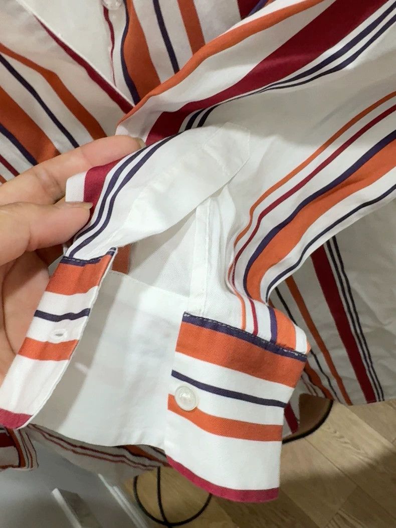 Loro Piana LORO PIANA Striped shirt Size S / US 4 / IT 40 - 4 Thumbnail