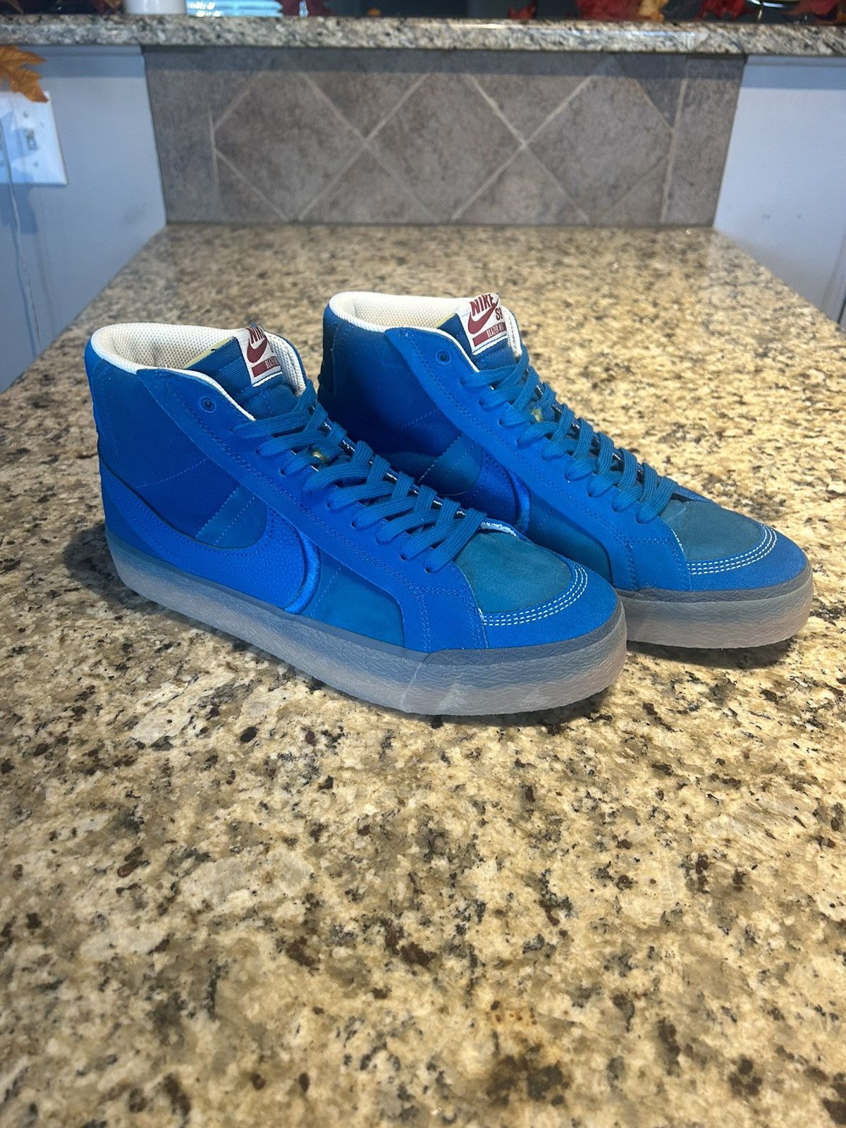 Nike Nike ZOOM BLAZER MID PREMIUM PLUS SB ‘TEAL GUM’ Size US 10.5 / EU 43-44 - 2 Thumbnail