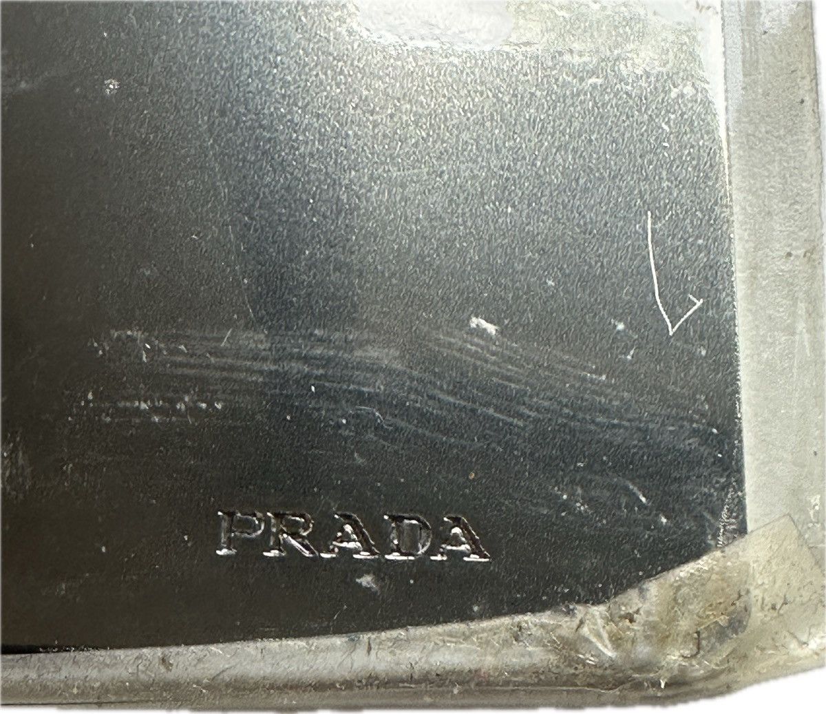 Prada Prada Mirror Finish Luggage Tag Size ONE SIZE - 3 Thumbnail
