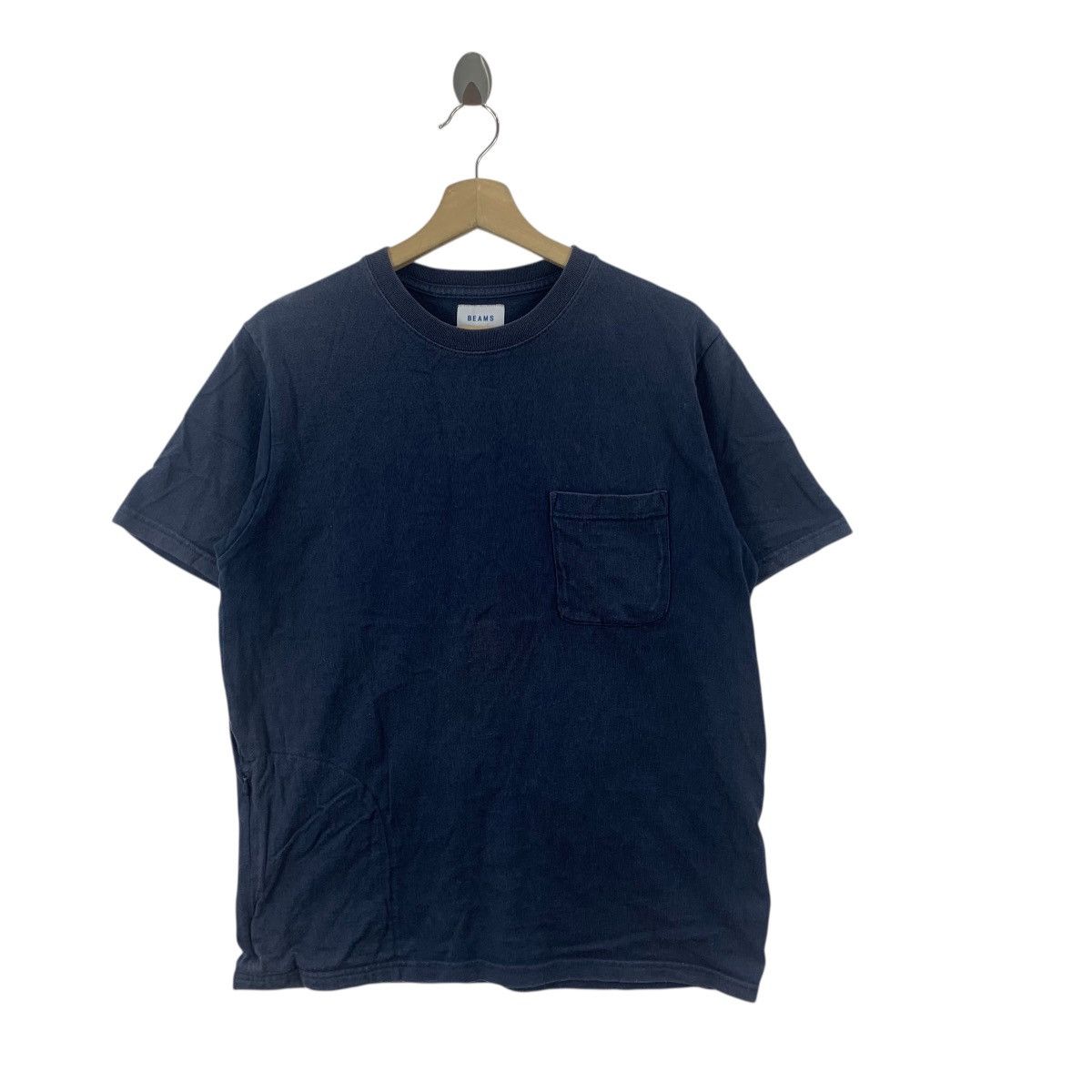 Beams Plus Vintage BEAMS PLUS JAPAN Natural Dye Pocket Tee Shirt Top Size US M / EU 48-50 / 2 - 4 Thumbnail