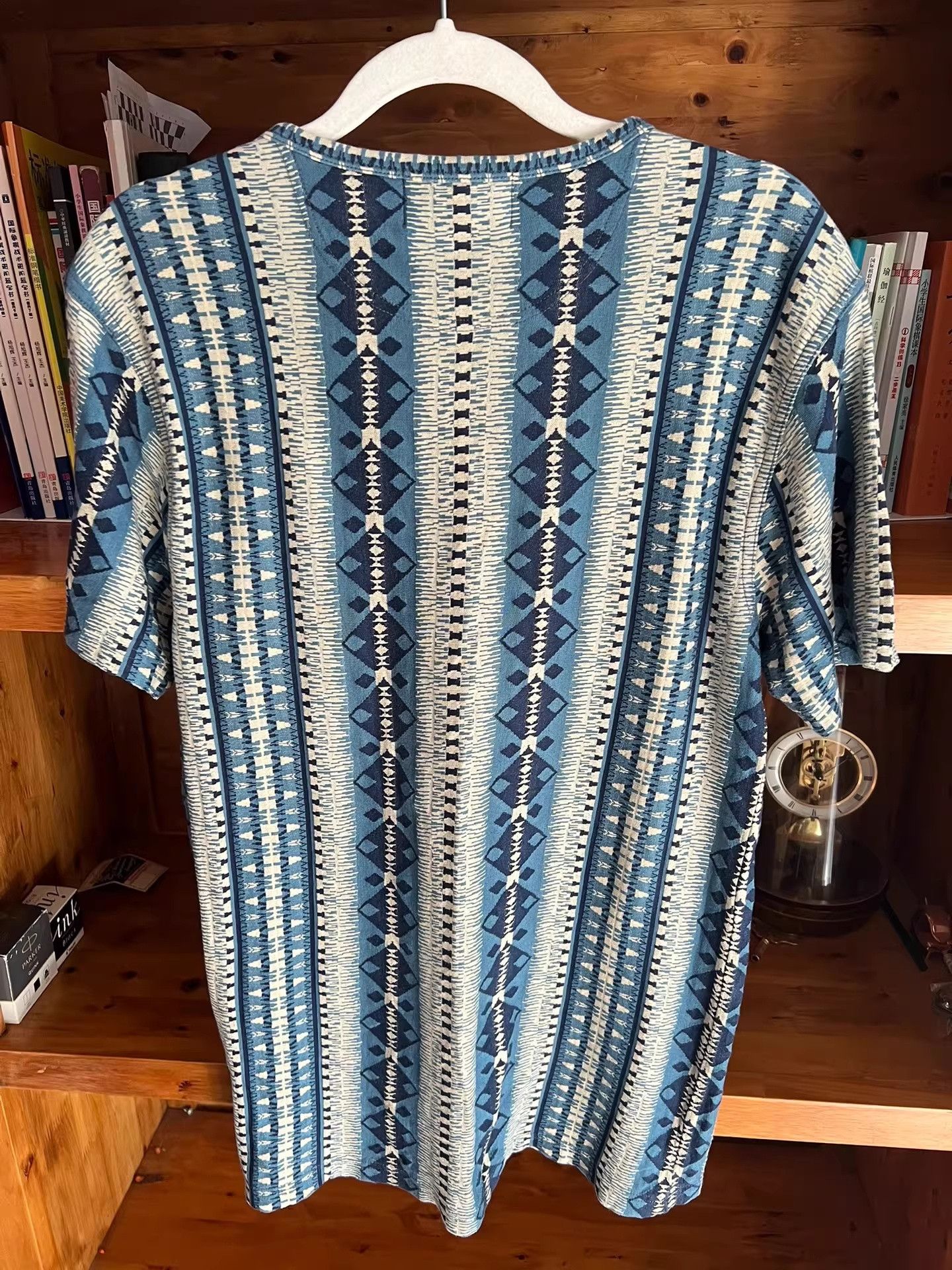RRL Ralph Lauren RRL Double RL Vintage Southwest Henley T-shirt Size US S / EU 44-46 / 1 - 7 Thumbnail