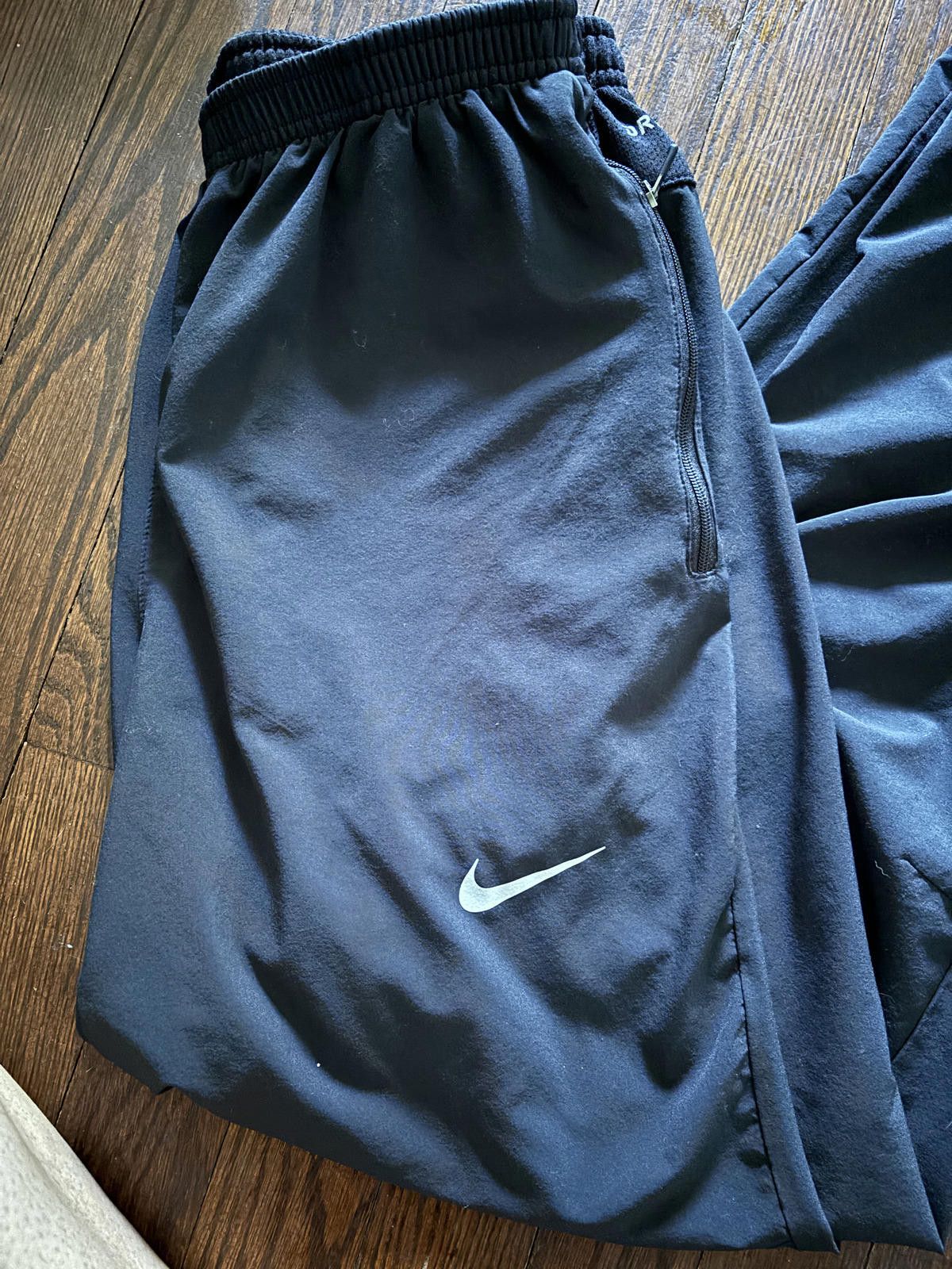 Nike Nike Dri-FIT Men's Athletic Pants - Black Joggers Size US 32 / EU 48 - 2 Thumbnail