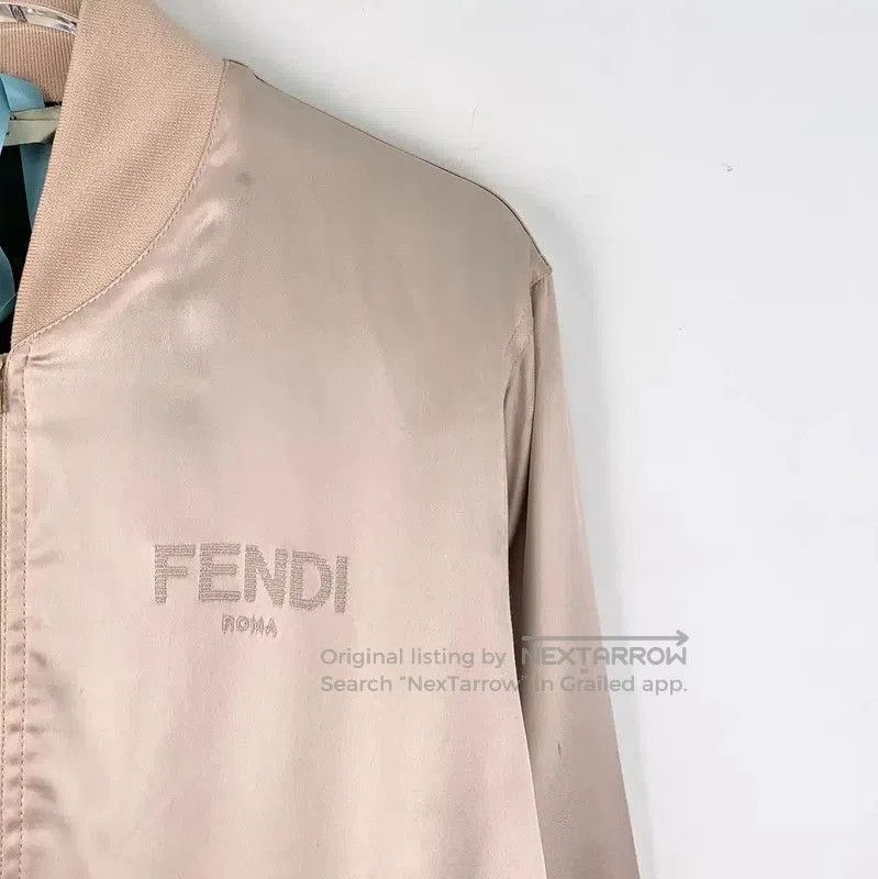 Fendi Fendi Pink Women's Jacket in Size L . Size L / US 10 / IT 46 - 3 Thumbnail