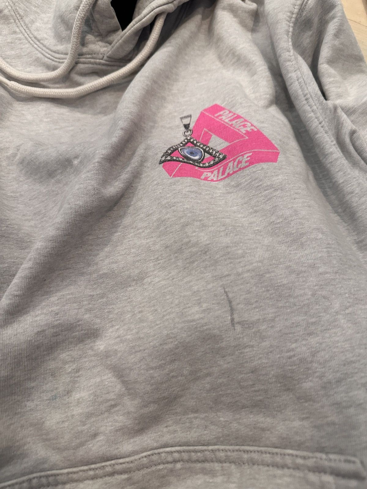 Palace Palace Triferg Hoodie Grey Pink Size US M / EU 48-50 / 2 - 6 Thumbnail