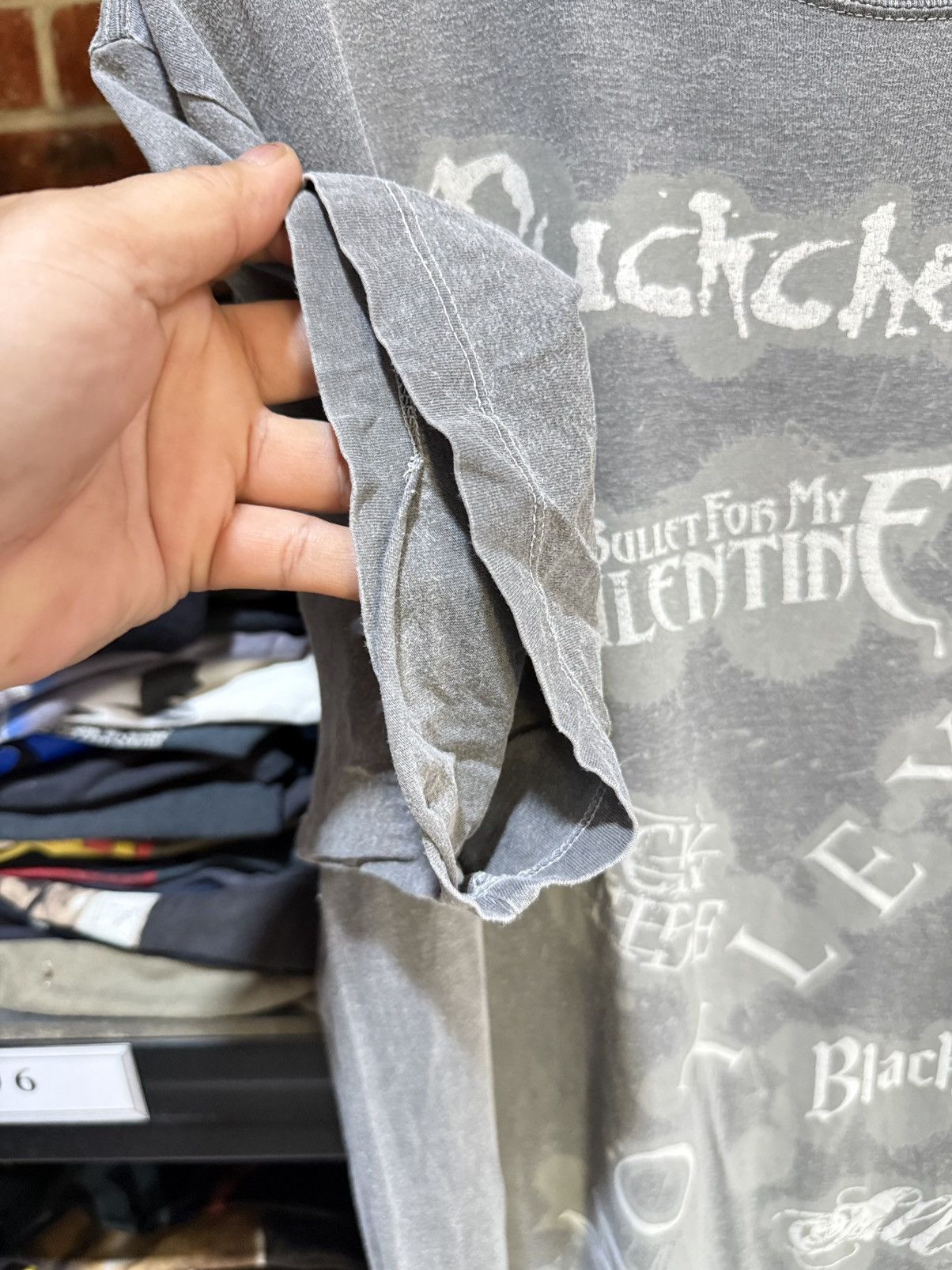 Band Tees Thrashed Vintage Loud Park Meets Crue Fest Distressed Faded Size US XL / EU 56 / 4 - 7 Thumbnail